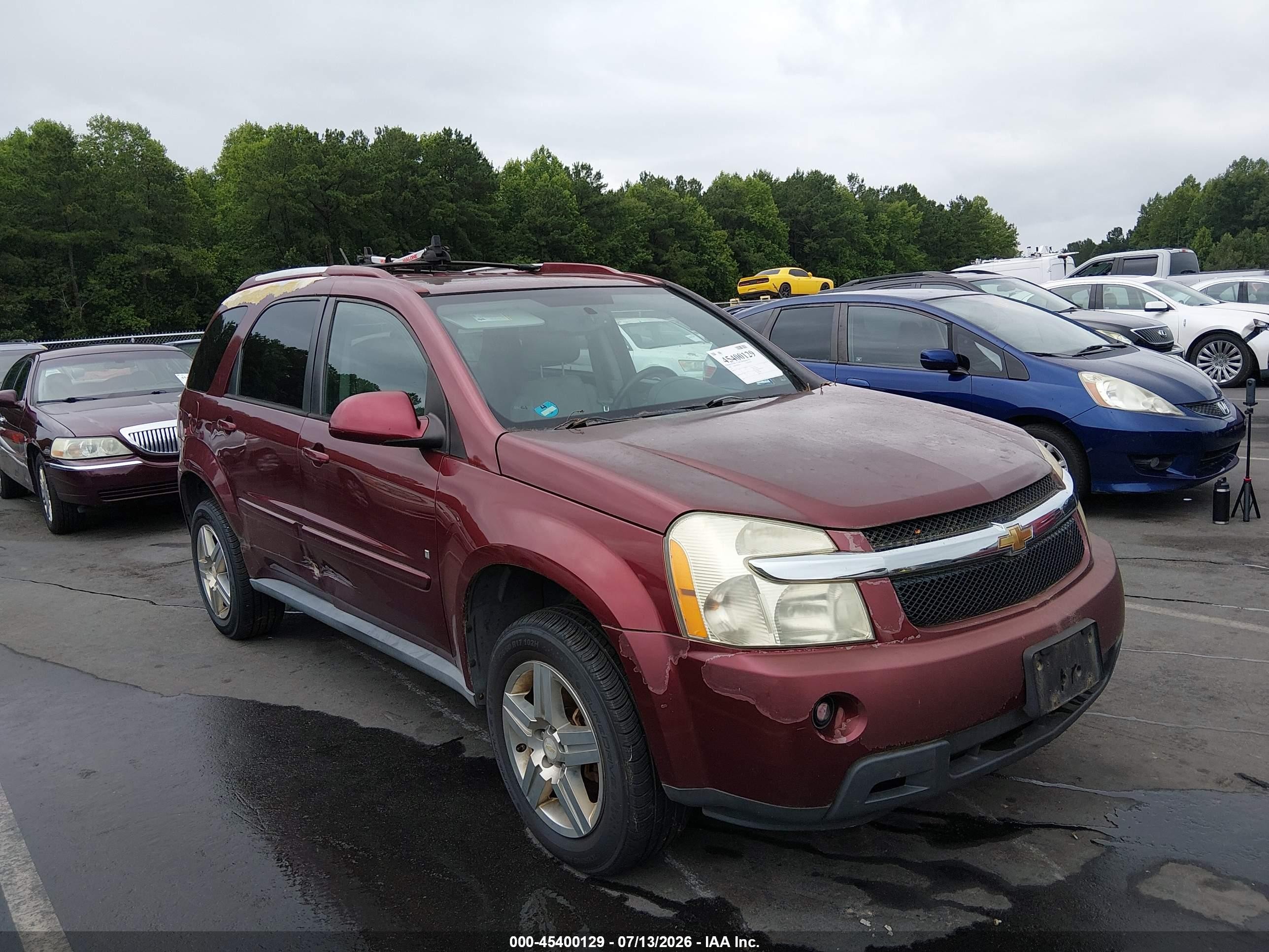 2008 Chevrolet Equinox LT, VIN 2CNDL63F786325321 — Normal wear