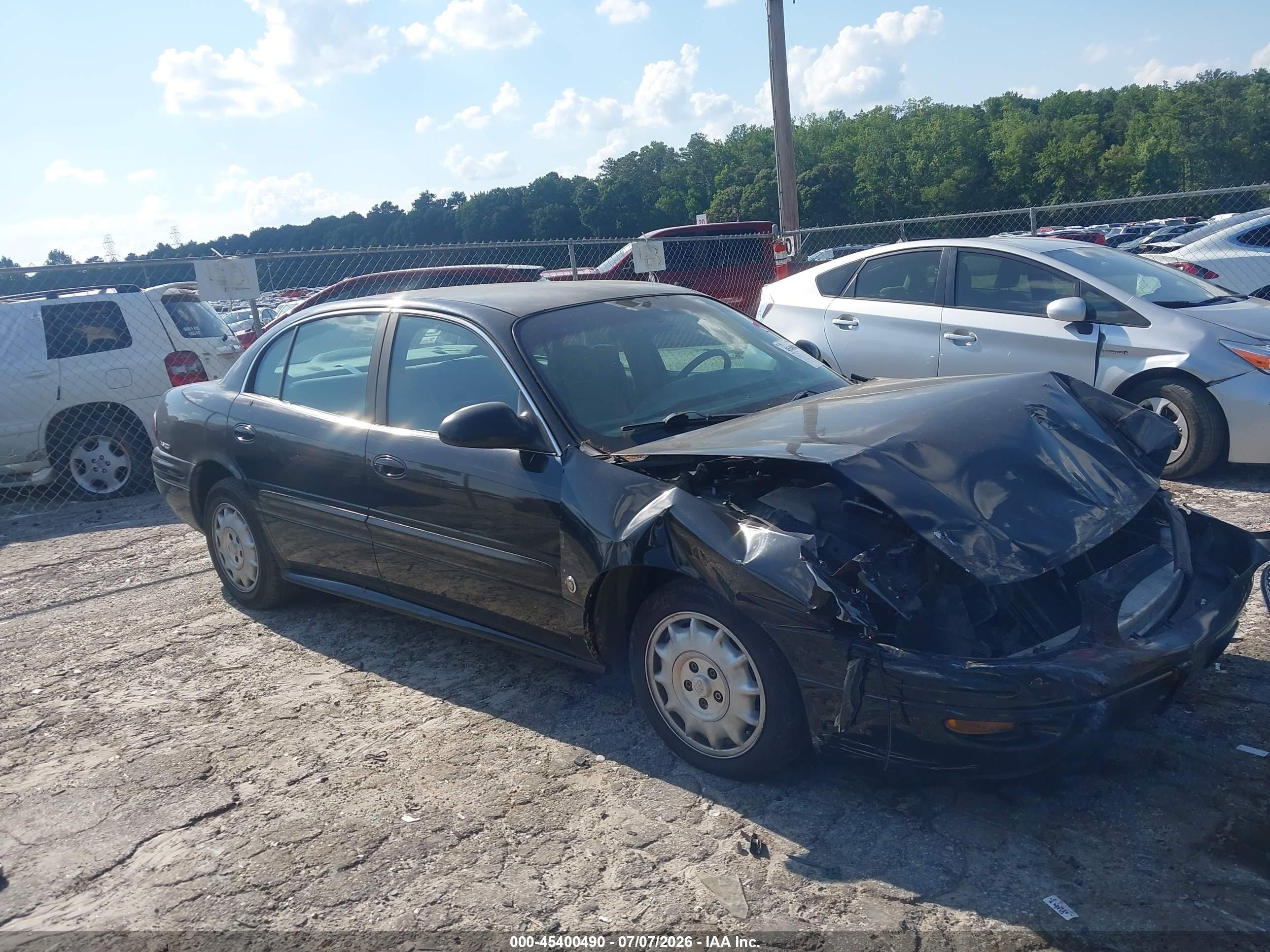 2001 Buick LeSabre Custom, VIN 1G4HP54K014143818 — По всему кузову