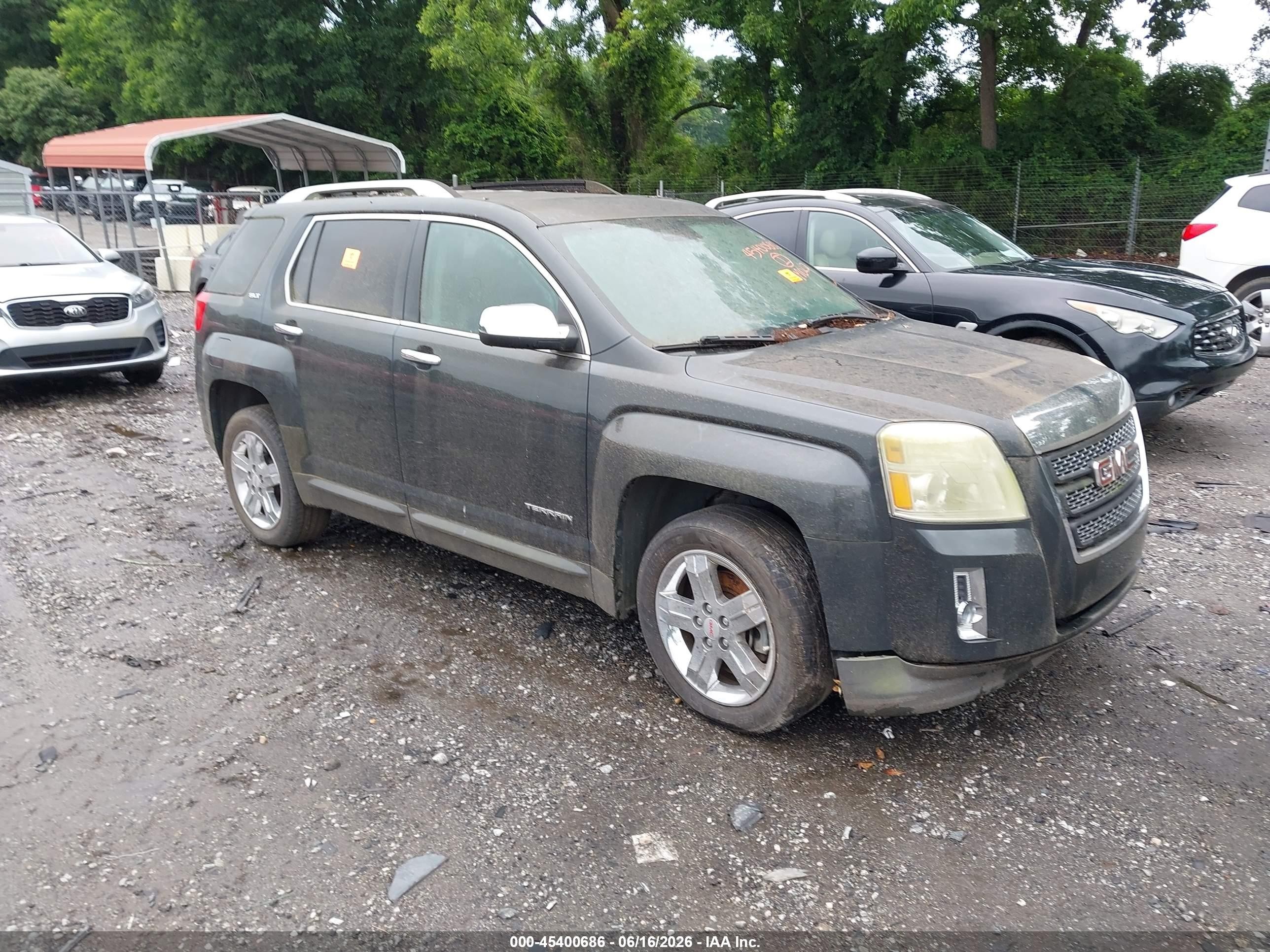 2013 GMC Terrain SLT, VIN 2GKFLWE35D6260581 — Биологическое загрязнение