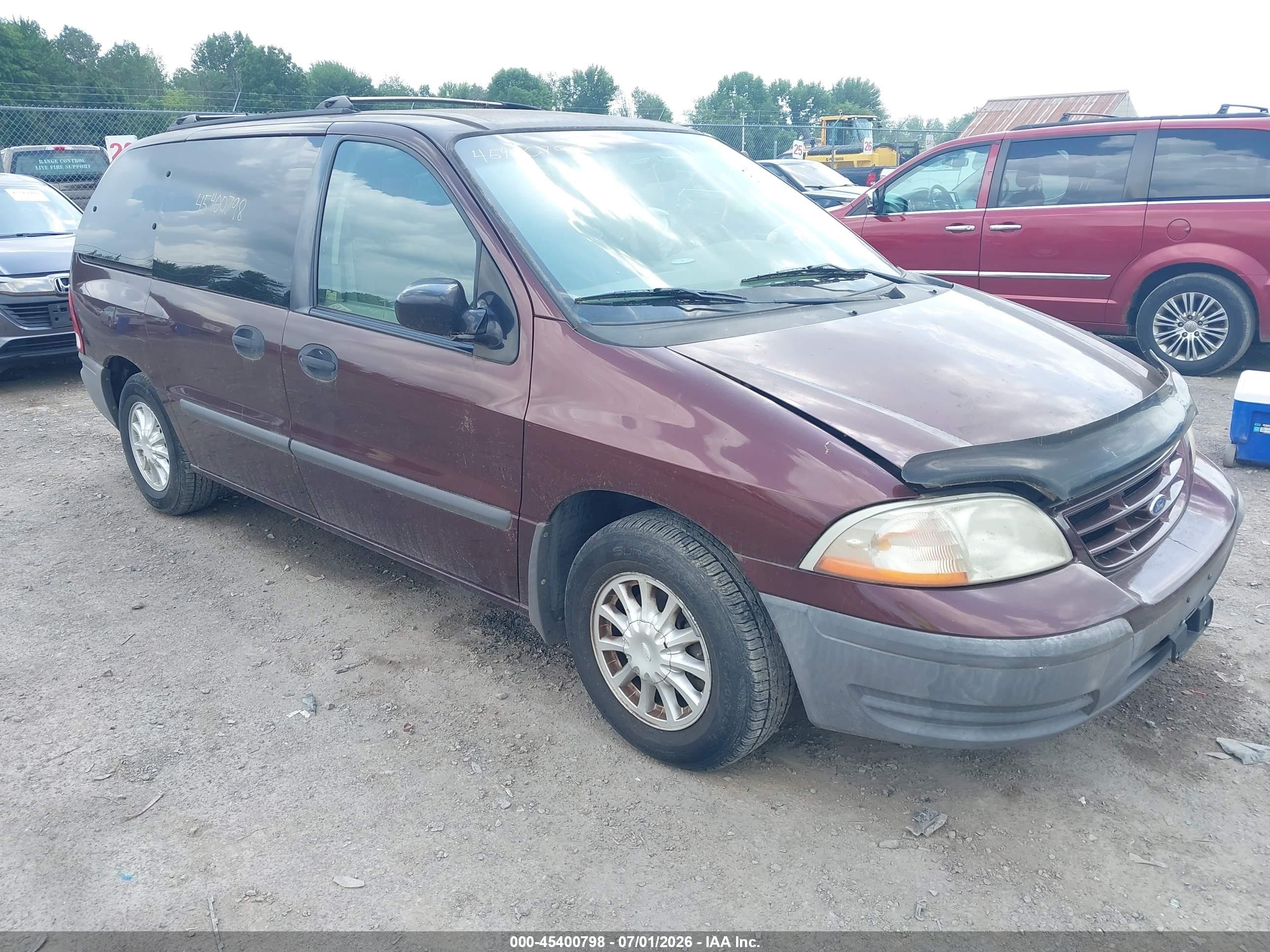 1999 Ford Windstar LX, VIN 2FMZA514XXBA83556 — Normal wear