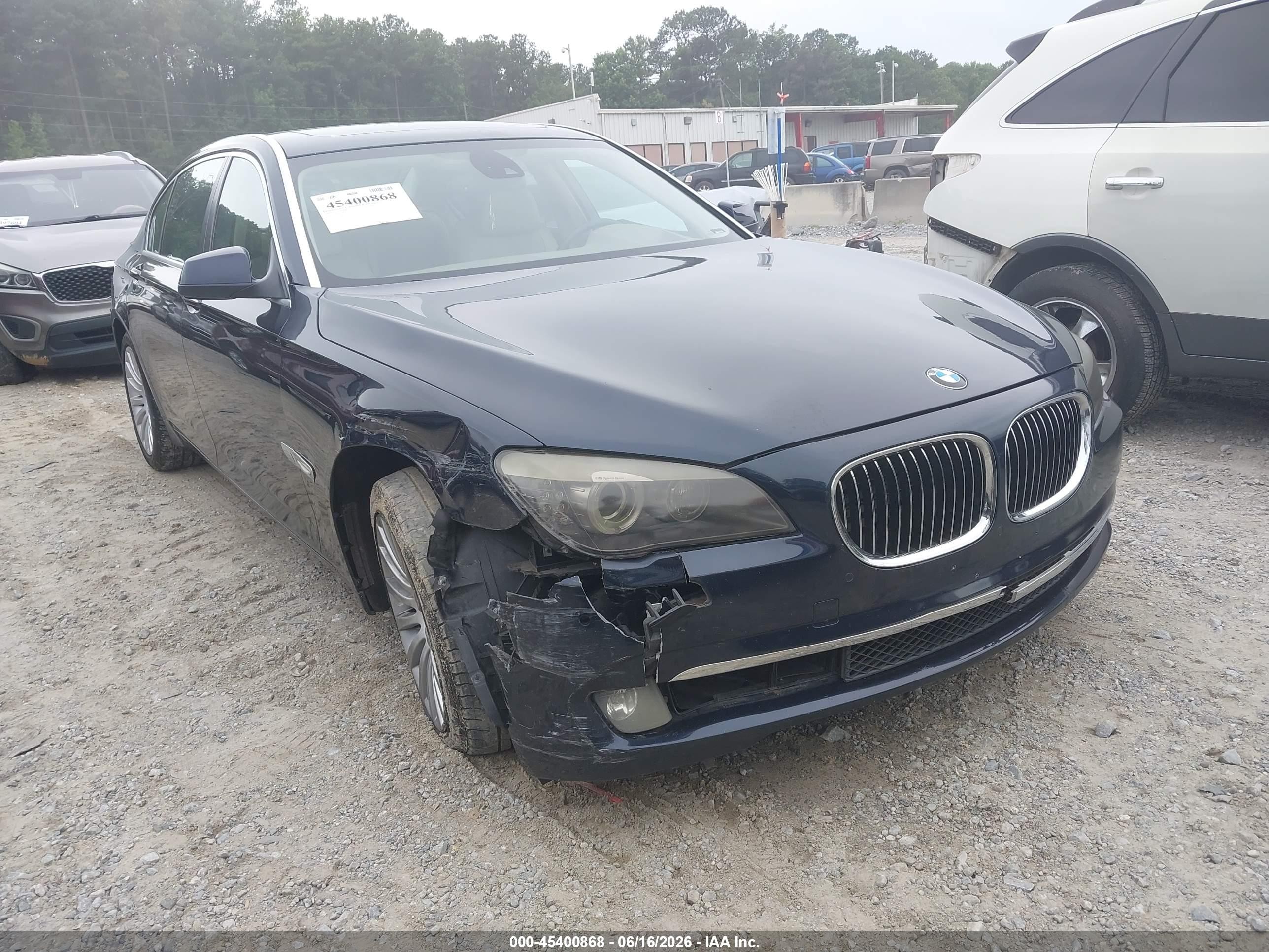 2009 BMW 7 Series 750Li, VIN WBAKB83529CY59026 — Front end