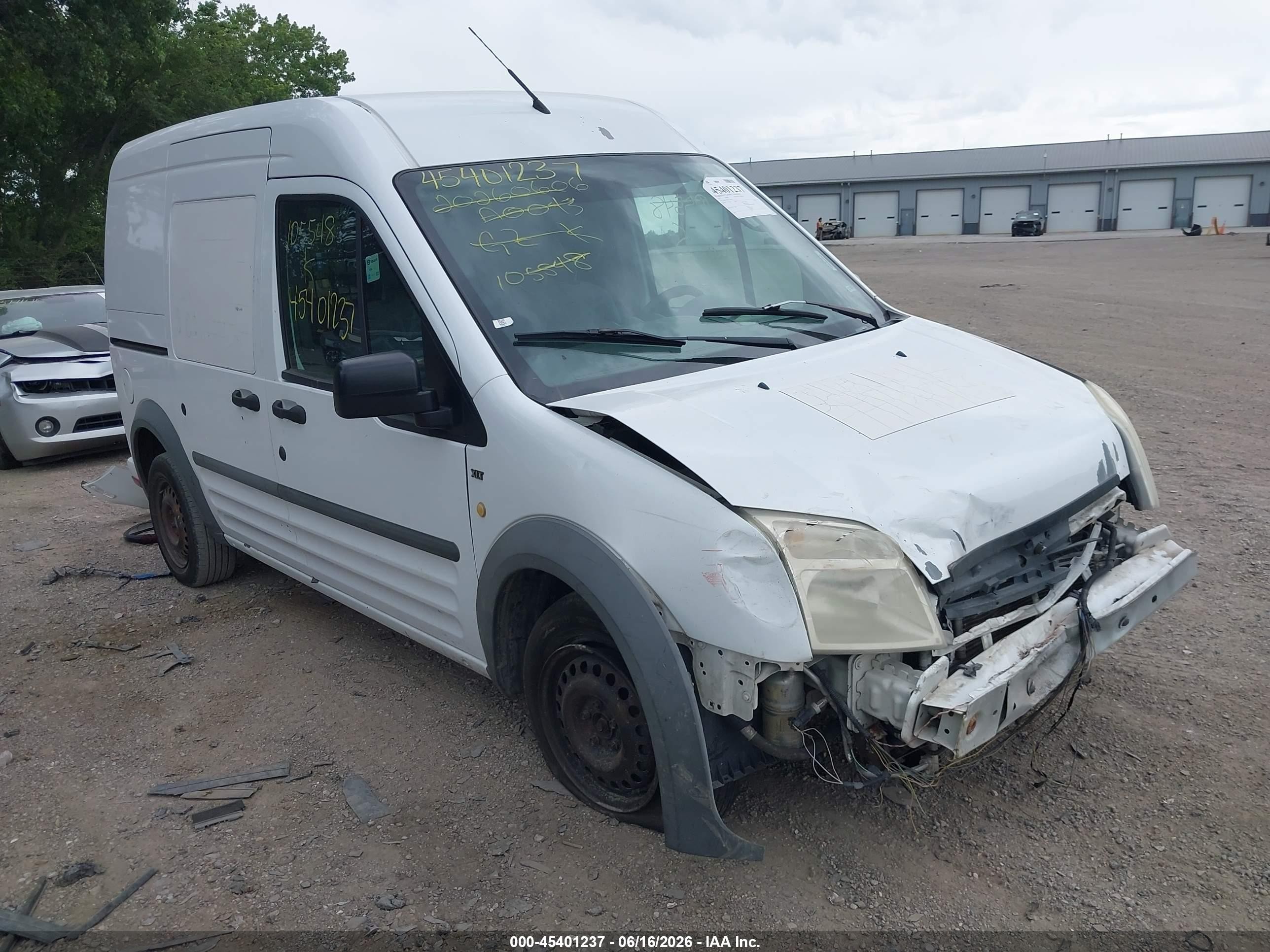 2012 Ford Transit Connect XLT, VIN NM0LS7DN4CT105548 — Front end