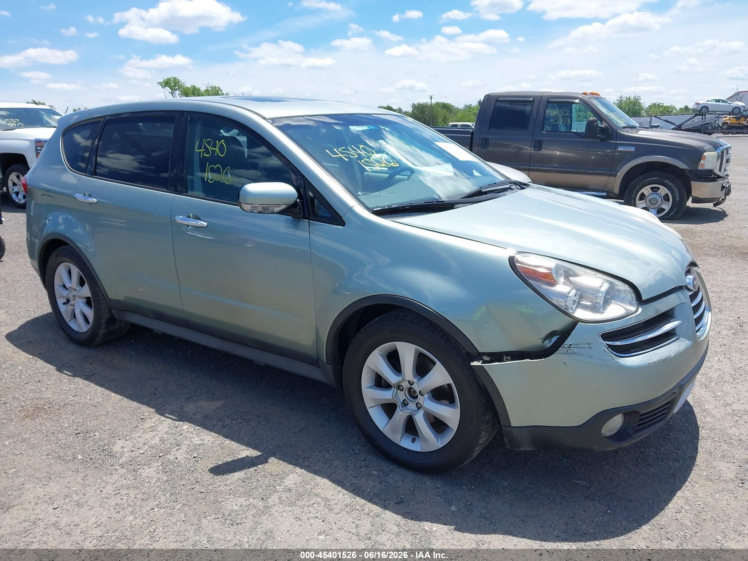 2006 Subaru Tribeca 7-Pass, VIN 4S4WX85C364425961 — Normal wear