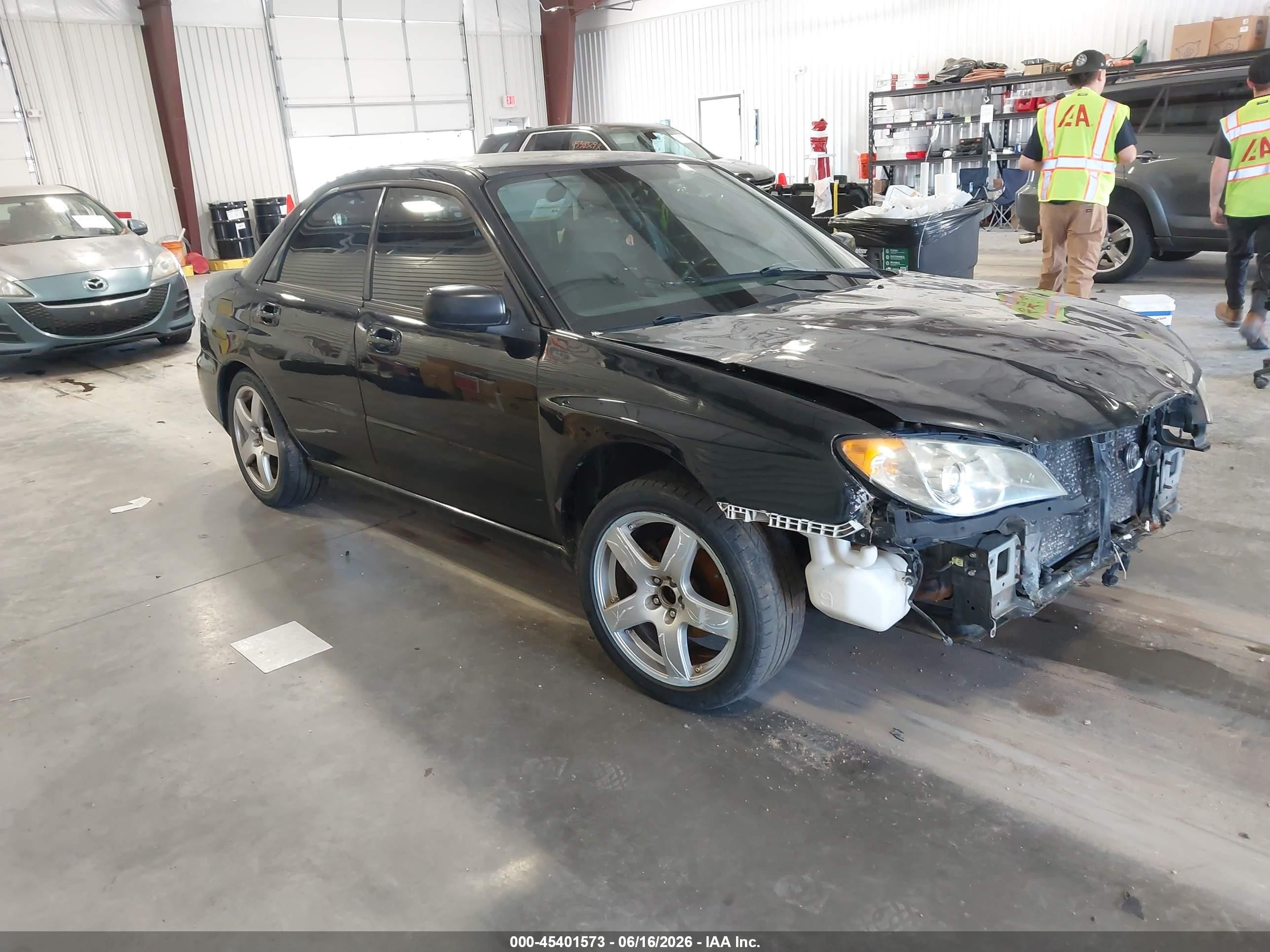 2007 Subaru Impreza i, VIN JF1GD61607H521343 — Front end