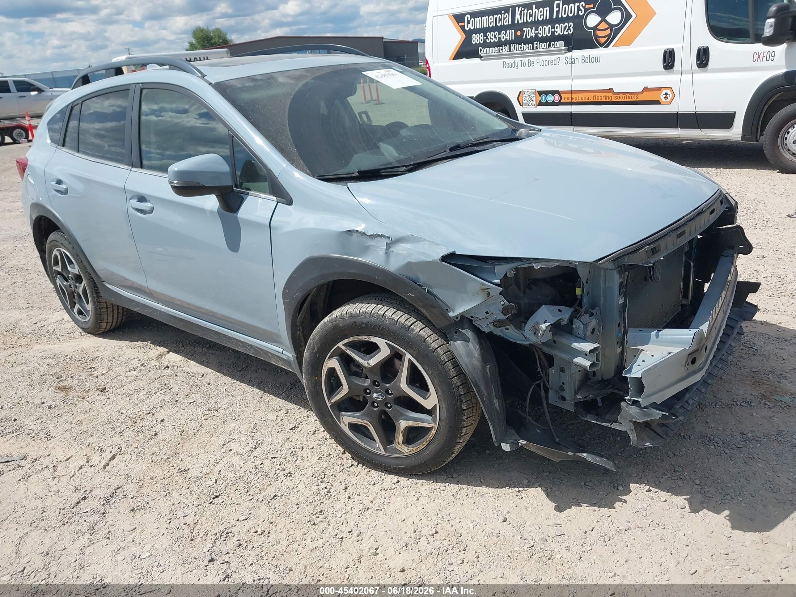 2019 Subaru Crosstrek Limited, VIN JF2GTANC8KH287284 — Front end