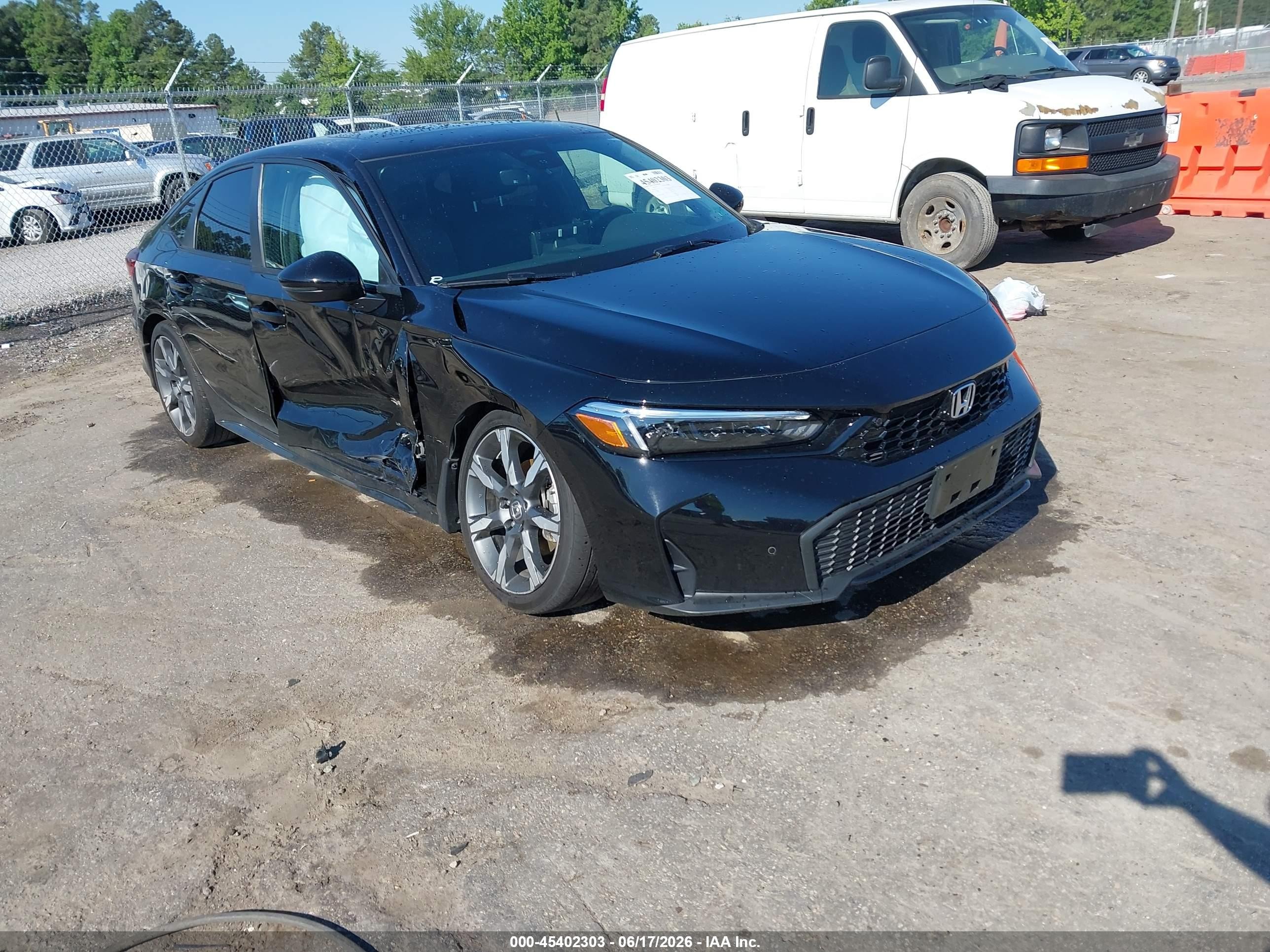 2026 Honda Civic Sport, VIN 2HGFE4F83TH314114 — Side