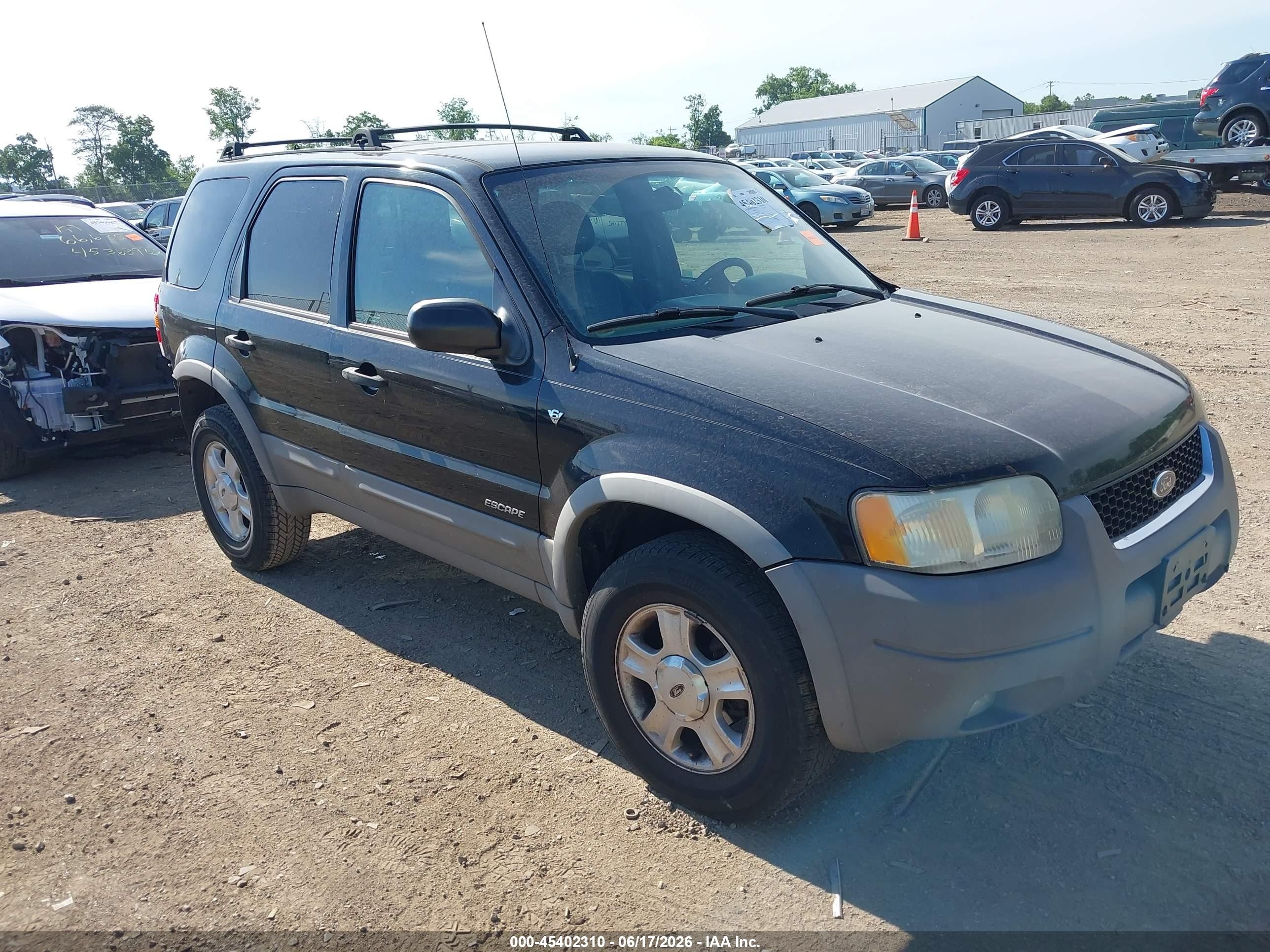 2002 Ford Escape XLT Choice, VIN 1FMYU03142KB44861 — Зад