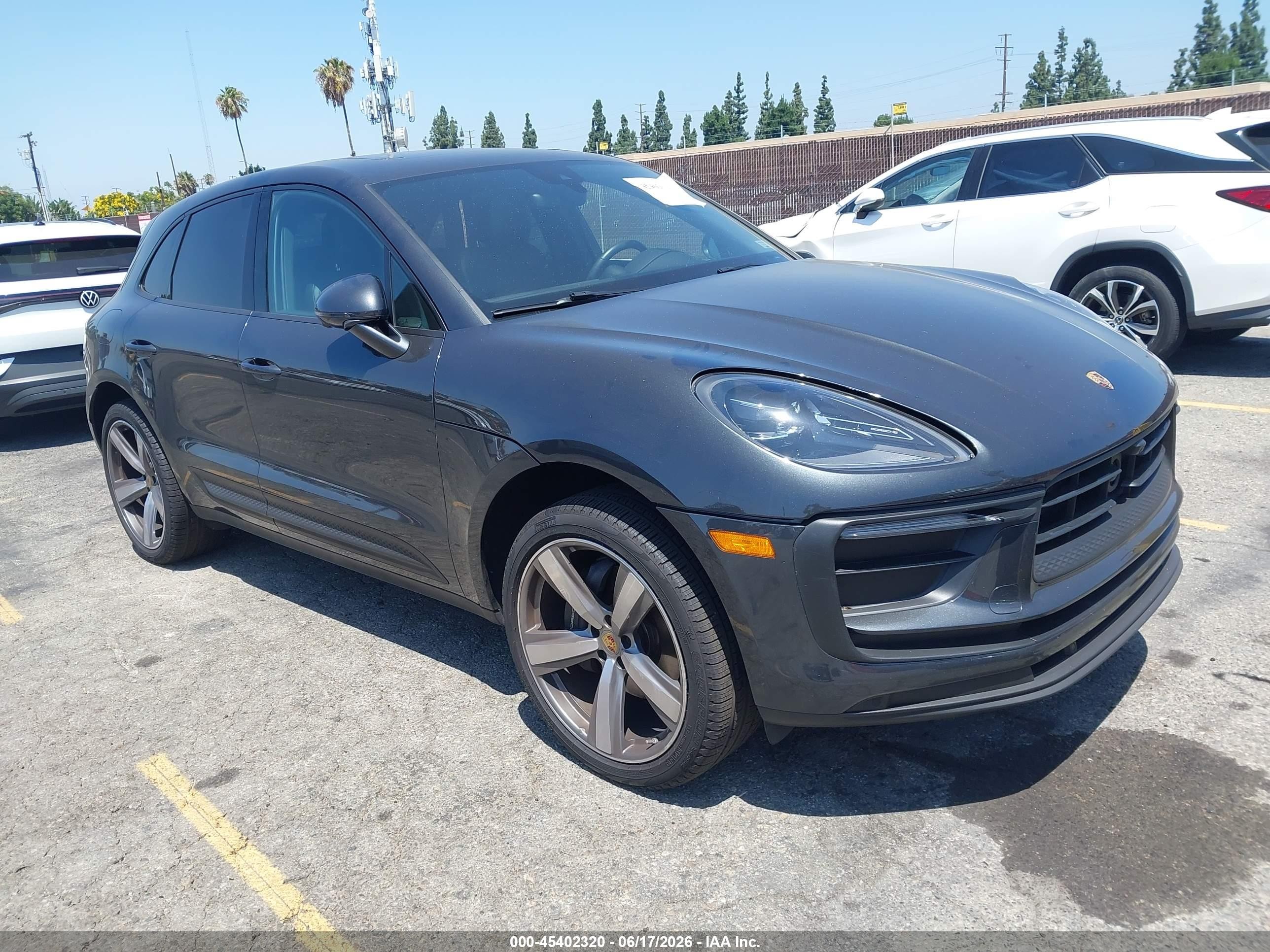 2023 Porsche Macan, VIN WP1AA2A56PLB01039 — Rear end