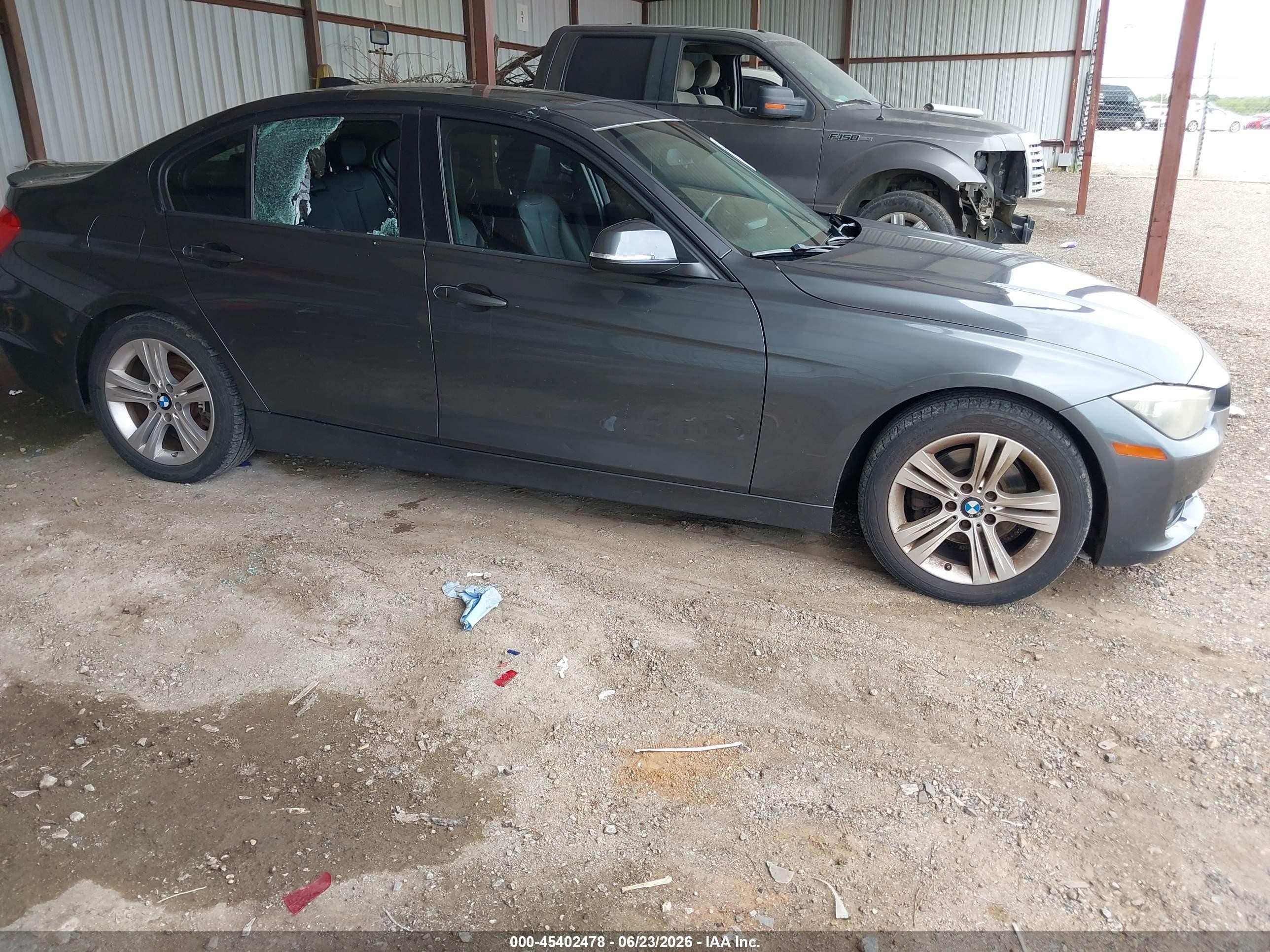2014 BMW 3 Series 328i xDrive, VIN WBA3B3G58ENR81468 — Vandalism