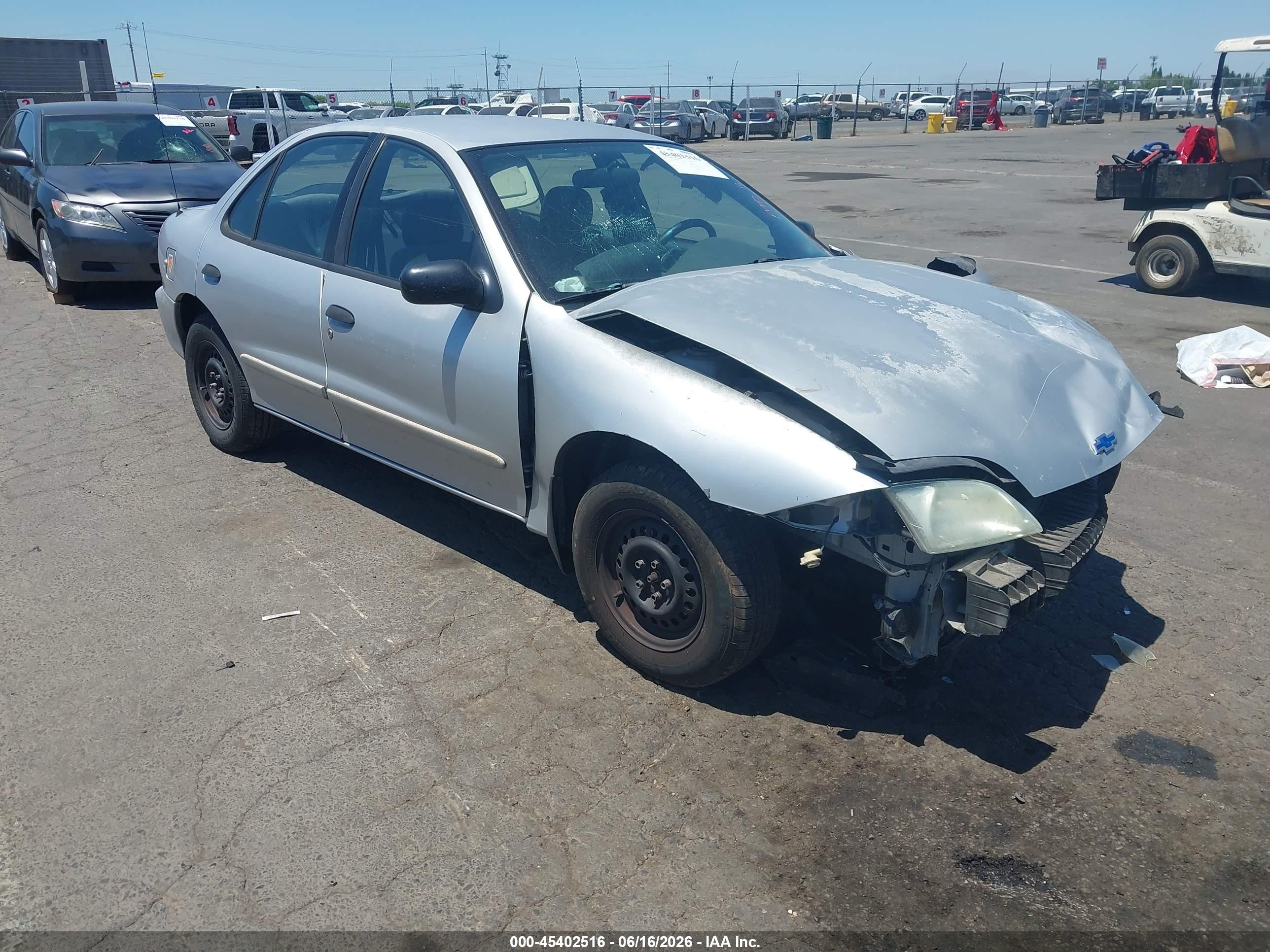 2002 Chevrolet Cavalier, VIN 1G1JC524927445266 — Front end