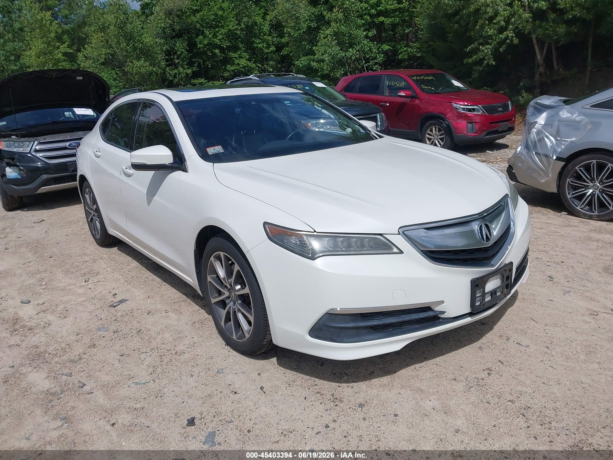 2017 Acura TLX V6 w/Technology Pkg, VIN 19UUB2F58HA004511 — Fresh water flood
