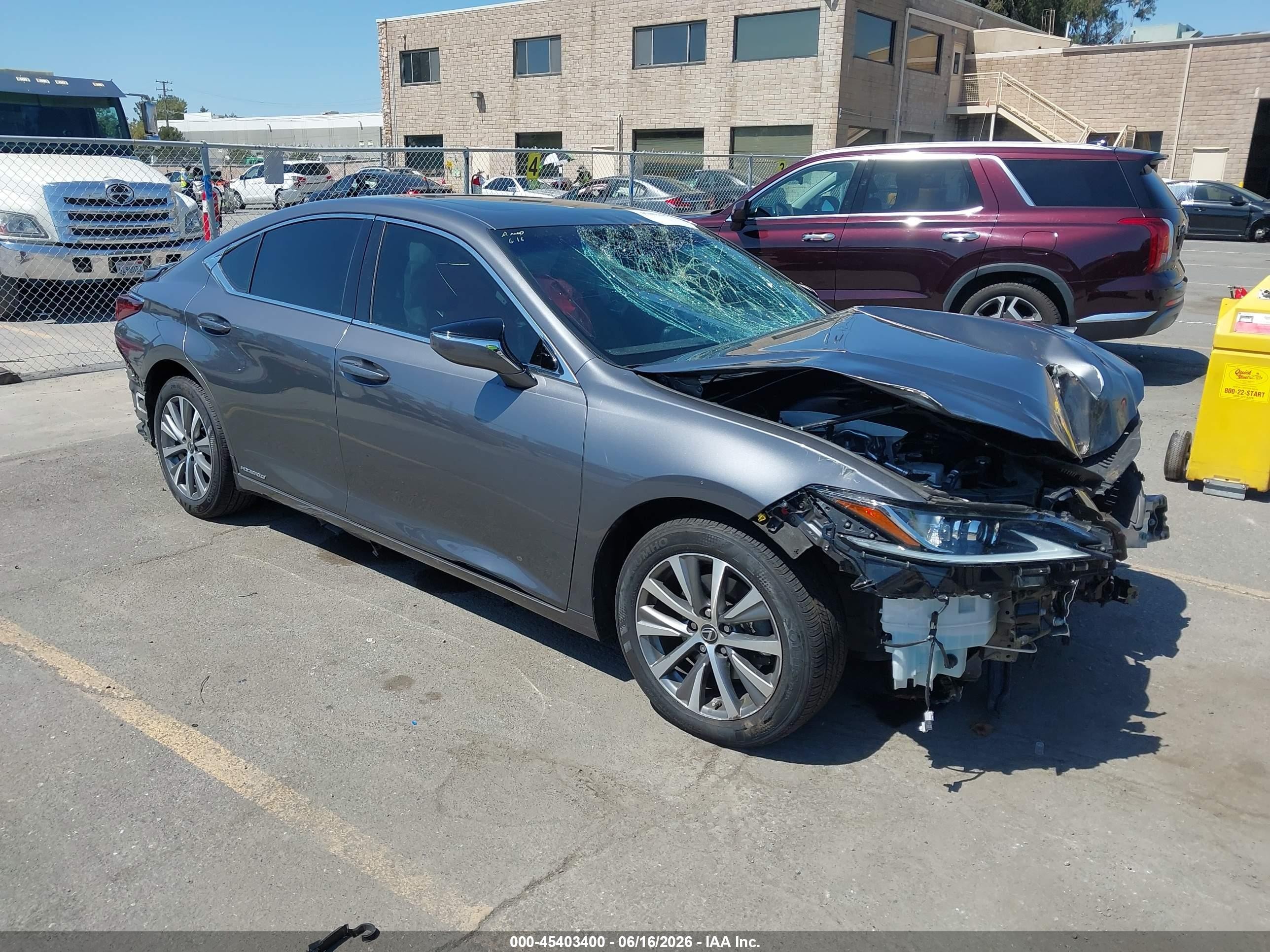 2021 Lexus ES 300h, VIN 58ACA1C1XMU005181 — All over