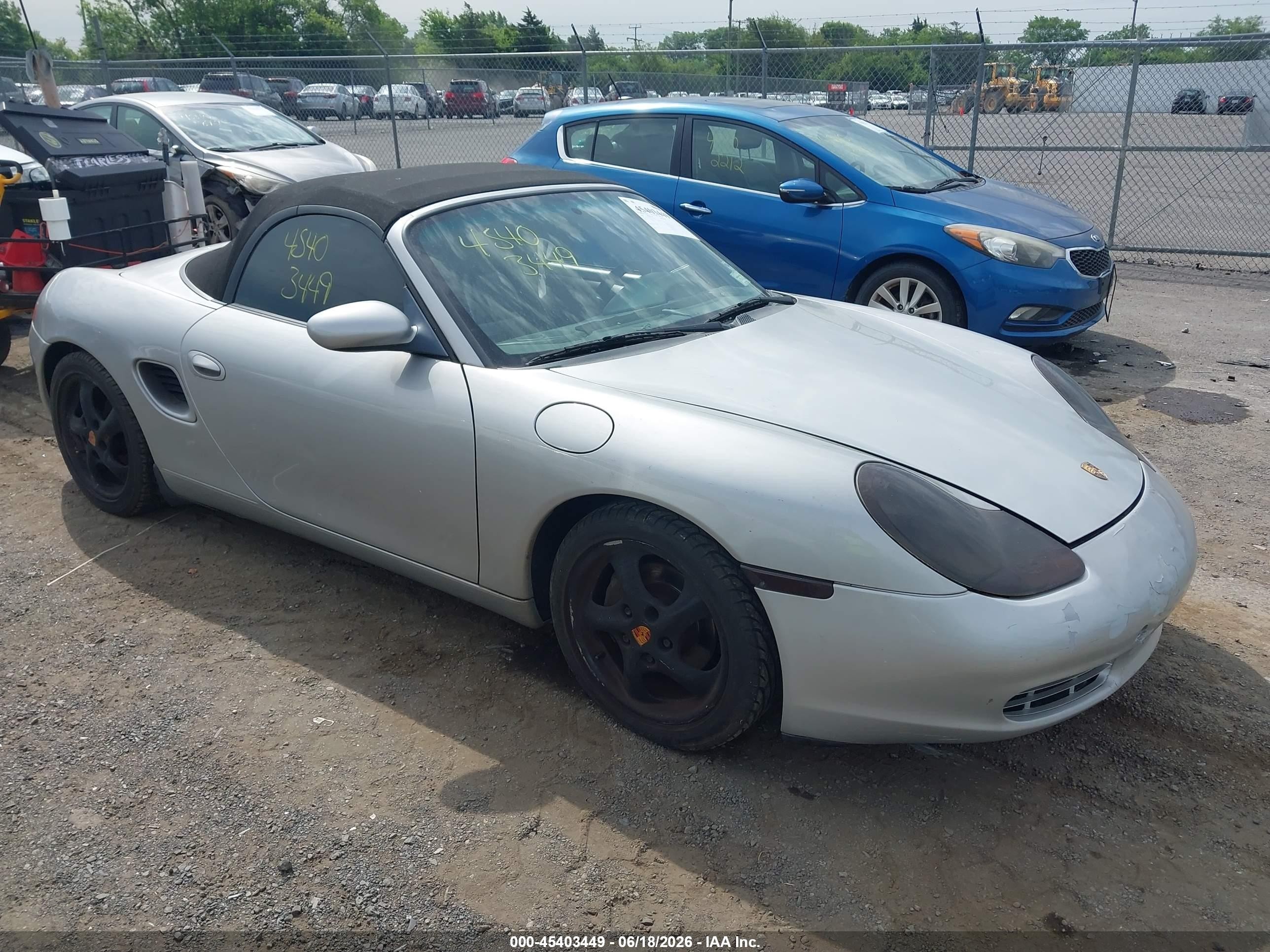 2000 Porsche Boxster, VIN WP0CA2981YU624506 — Обычный износ