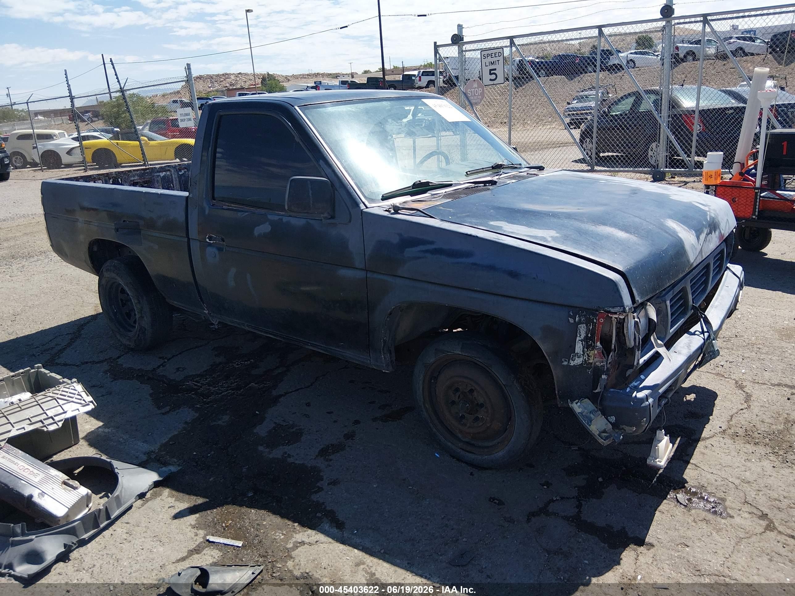 1991 Nissan Frontier, VIN 1N6SD11S0MC336154 — Normal wear