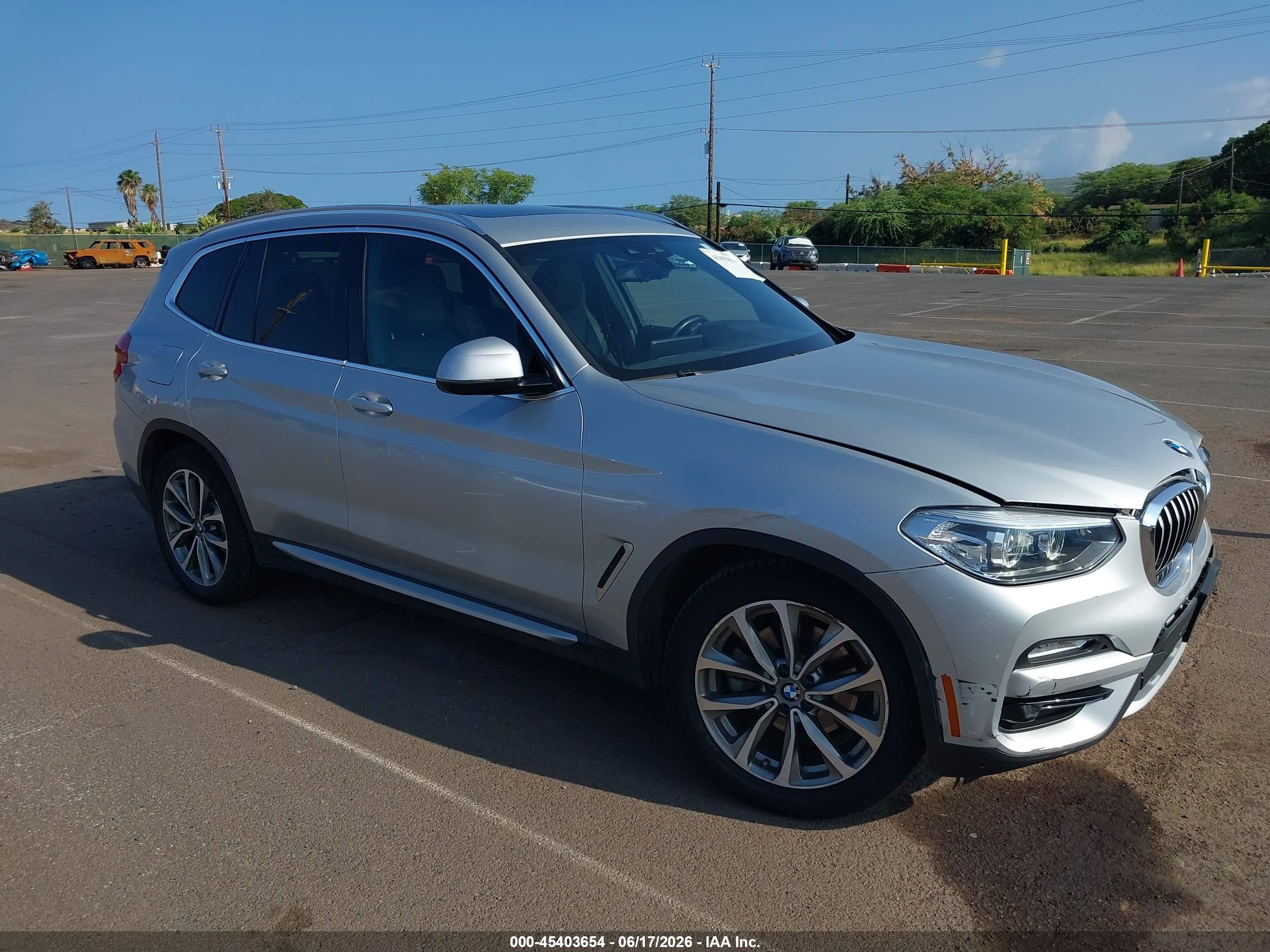 2019 BMW X3 sDrive30i, VIN 5UXTR7C50KLE88629 — По всему кузову