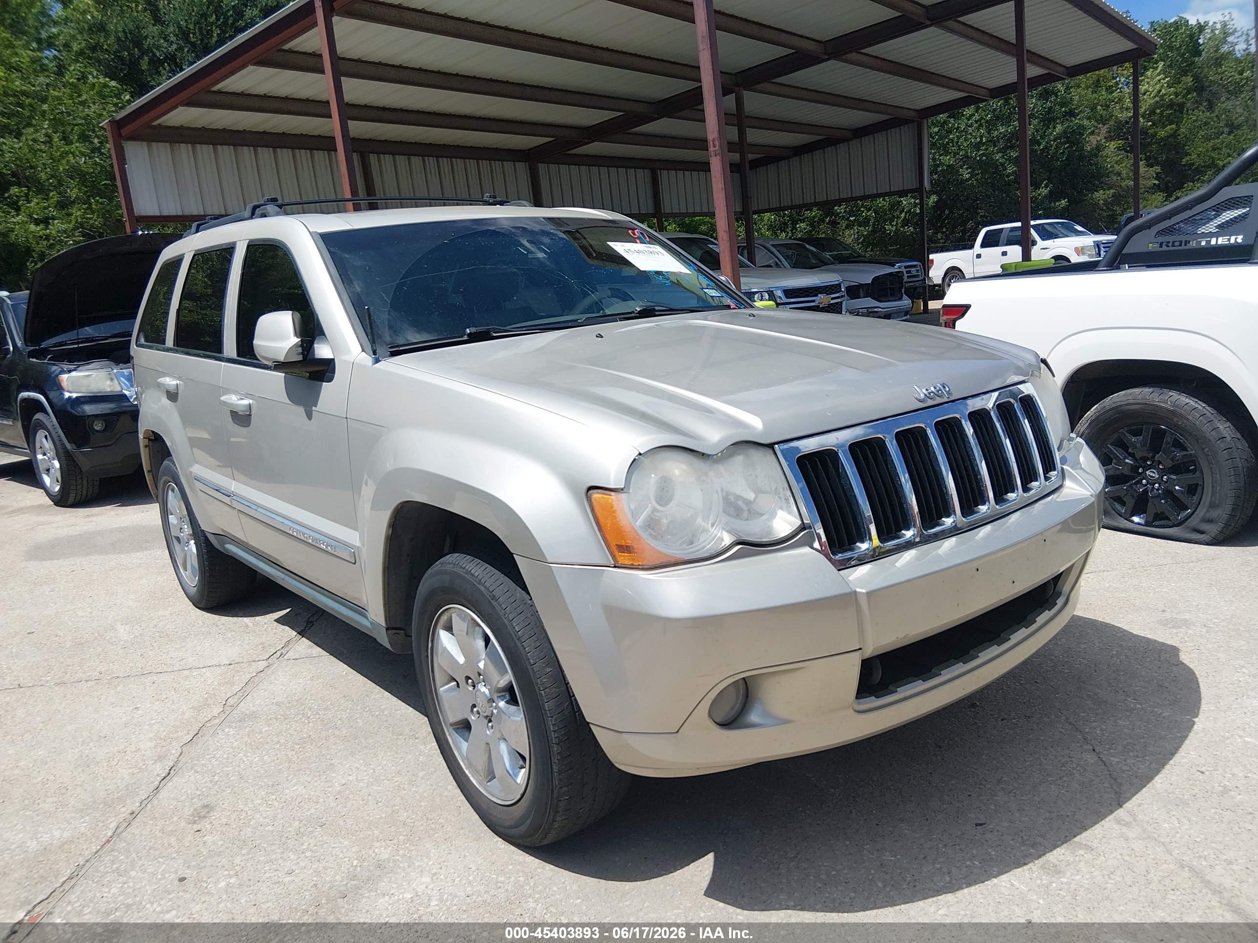 2008 Jeep Grand Cherokee Limited, VIN 1J8HR58238C117764 — Normal wear