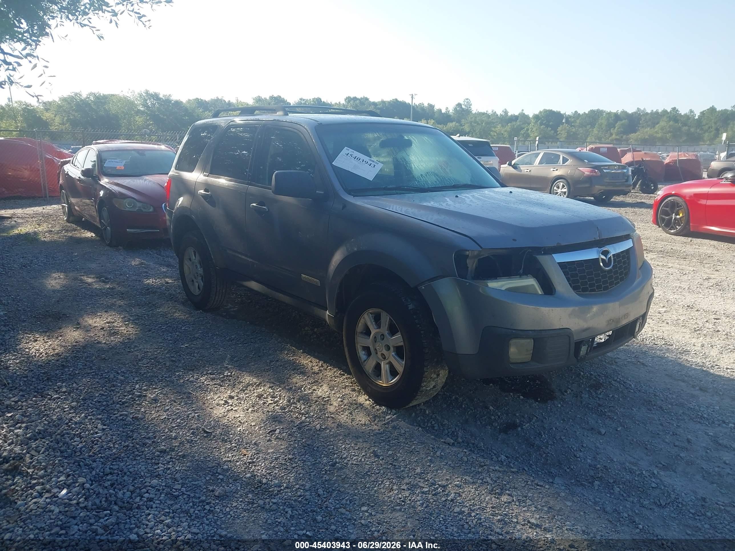 2008 Mazda Tribute Grand Touring, VIN 4F2CZ02Z28KM22558 — Normal wear