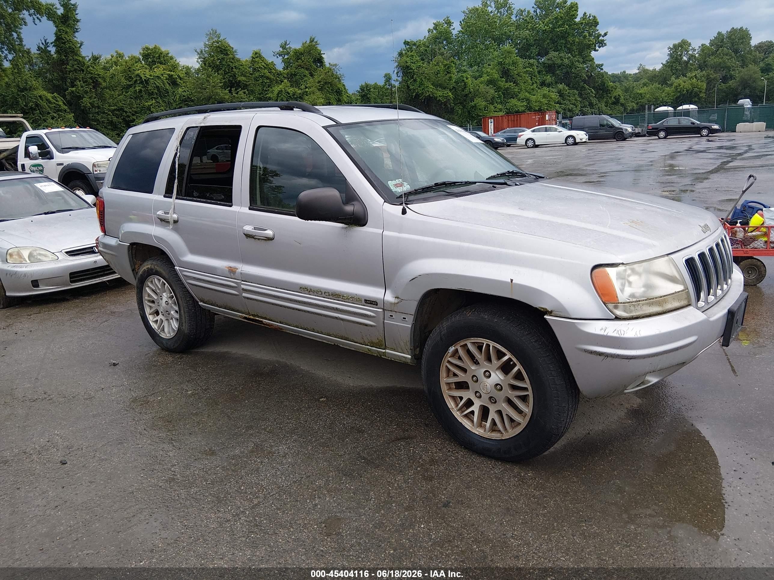 2003 Jeep Grand Cherokee Laredo, VIN 1J4GW58S13C501671 — Обычный износ
