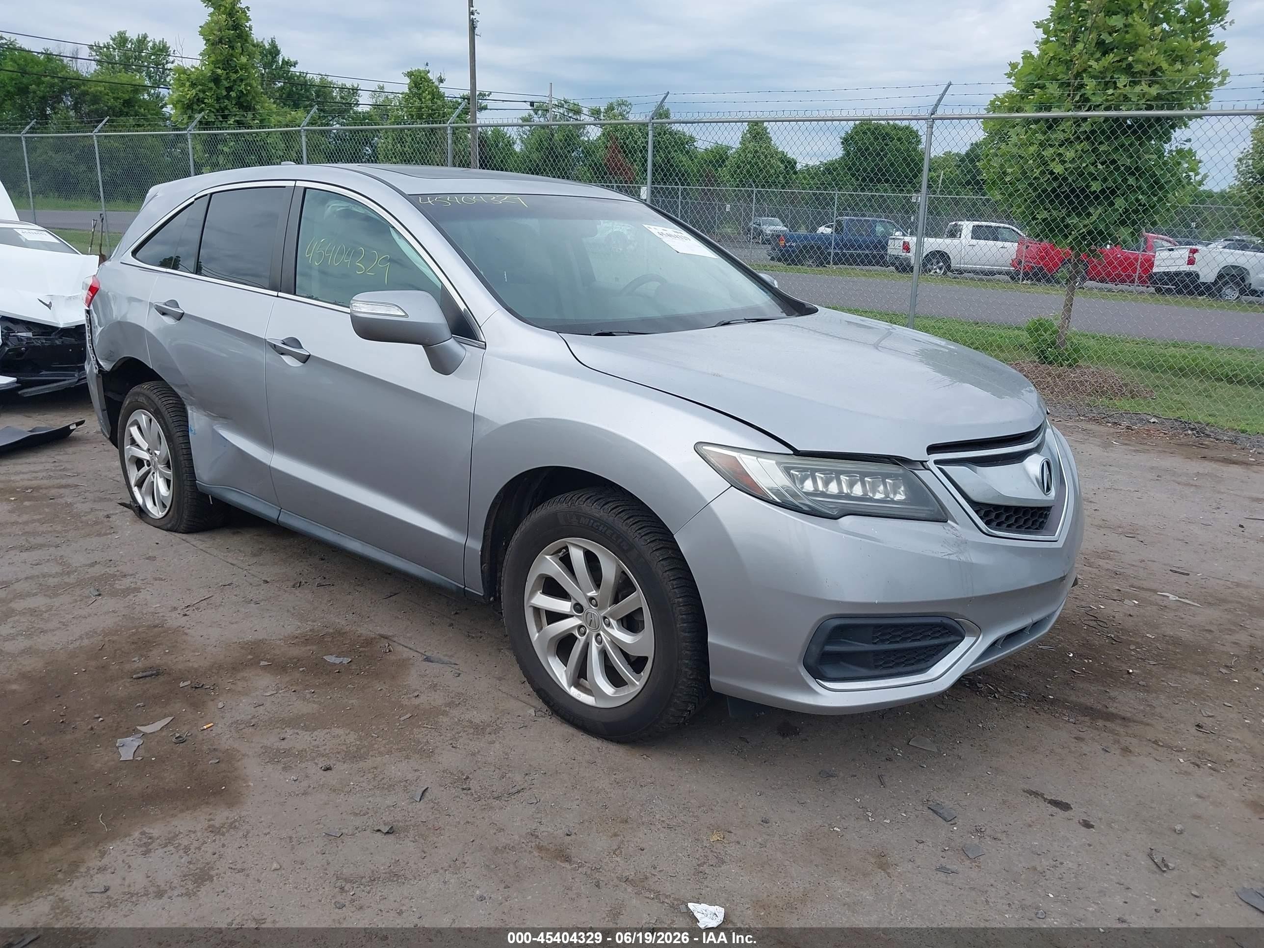 2017 Acura RDX, VIN 5J8TB4H30HL001268 — Rear end