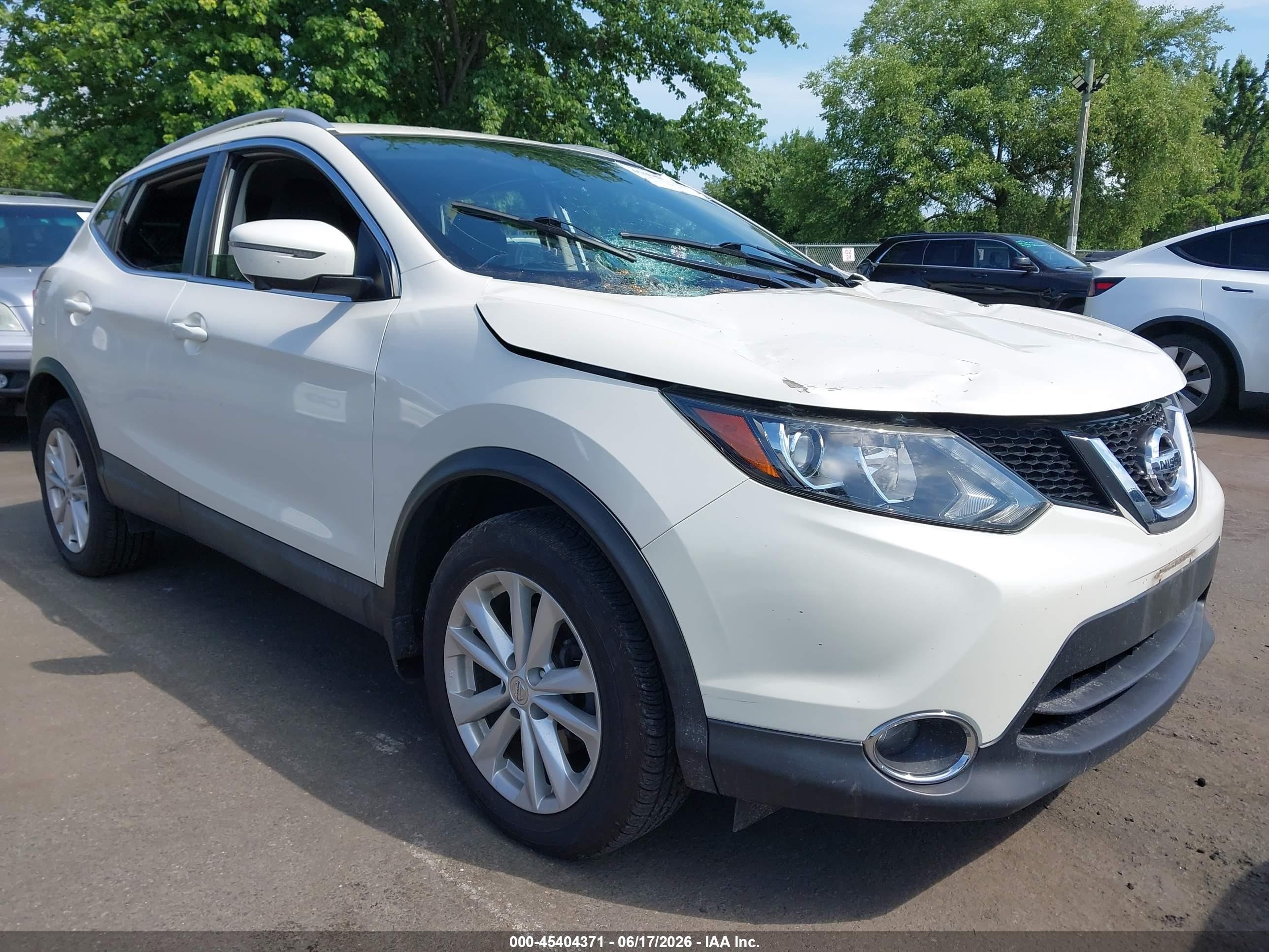 2017 Nissan Rogue S, VIN JN1BJ1CR2HW121694 — Стихия