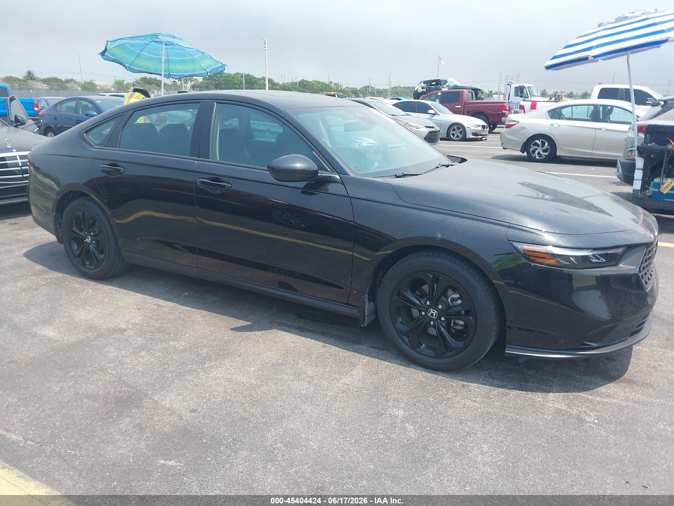 2025 Honda Accord SE, VIN 1HGCY1F47SA065674 — Water / flood