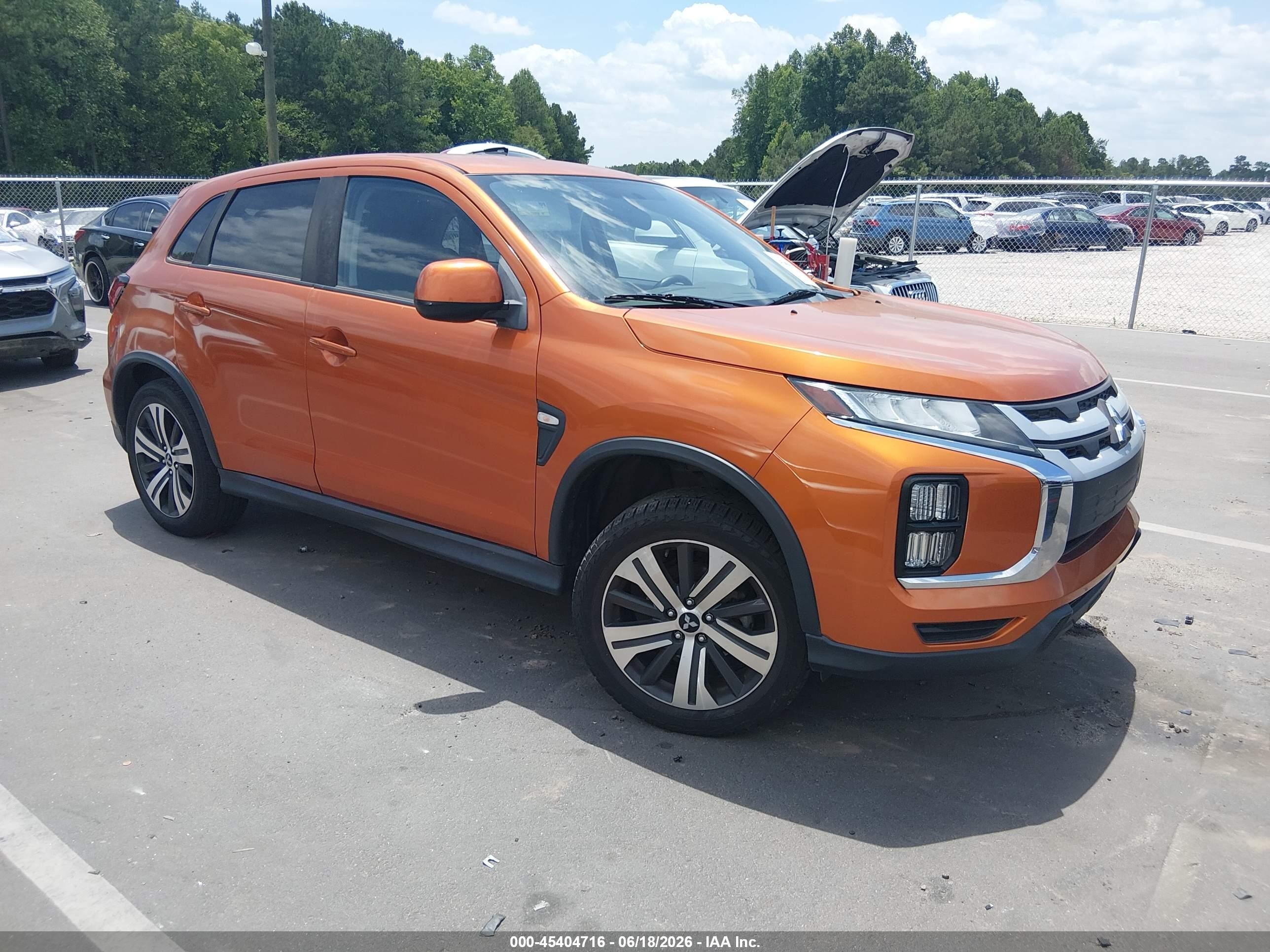 2020 Mitsubishi Outlander ES, VIN JA4AP3AU6LU008274 — Undercarriage