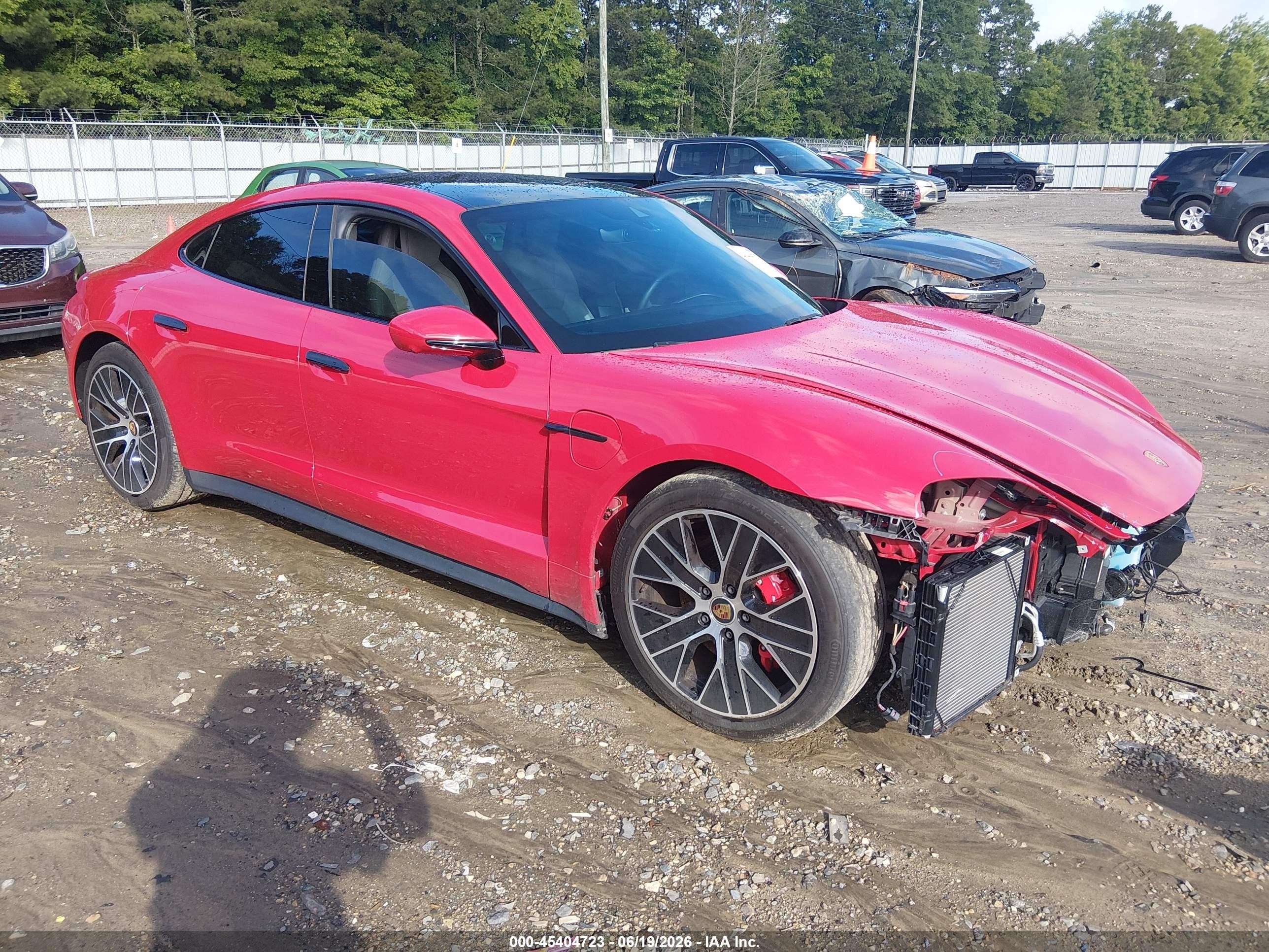 2022 Porsche Taycan 4S, VIN WP0AB2Y18NSA43961 — Front end