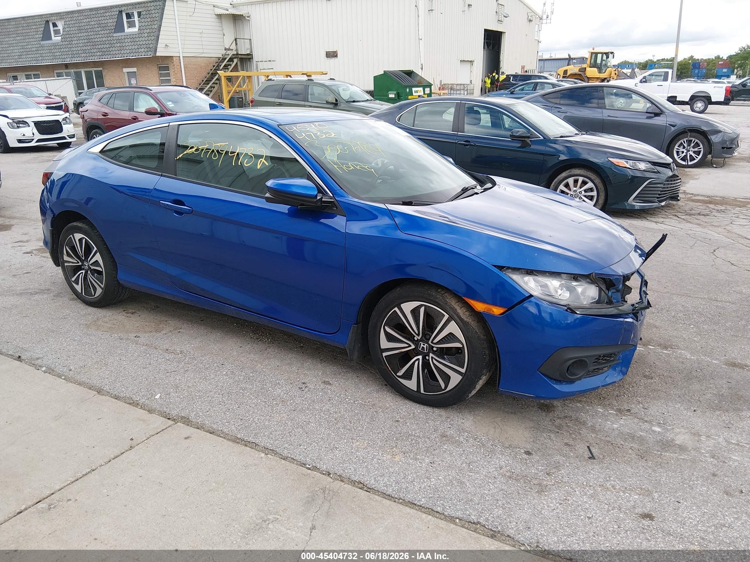2017 Honda Civic EX-T, VIN 2HGFC3B32HH354668 — По всему кузову