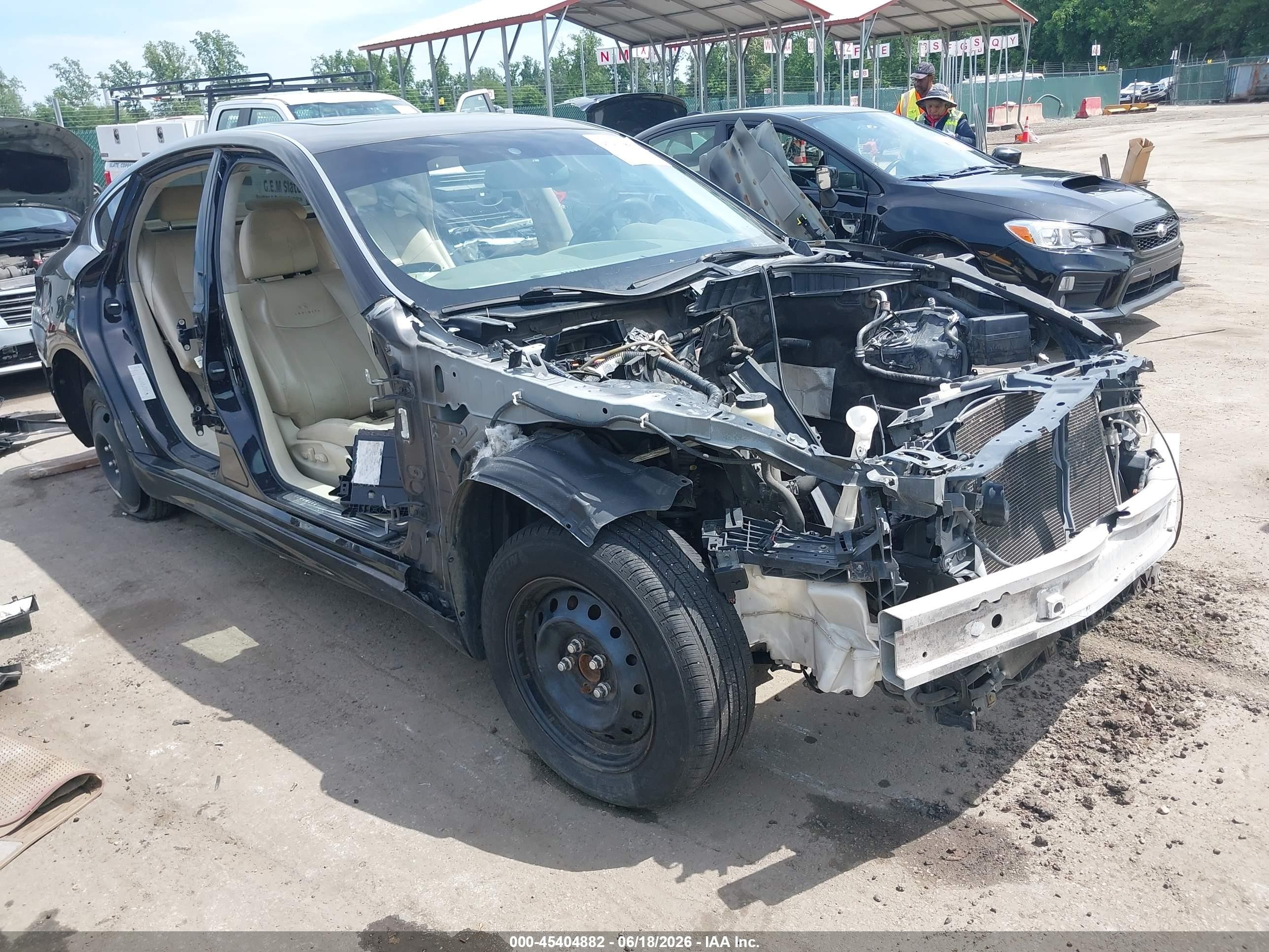 2012 Infiniti M, VIN JN1BY1AP7CM335159 — Theft recovery