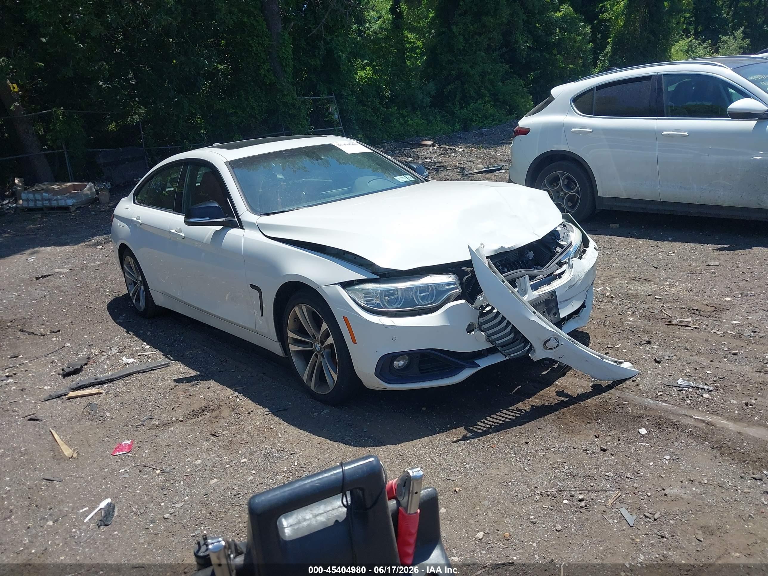 2015 BMW 4 Series 428i xDrive, VIN WBA4A7C58FD414849 — Front end