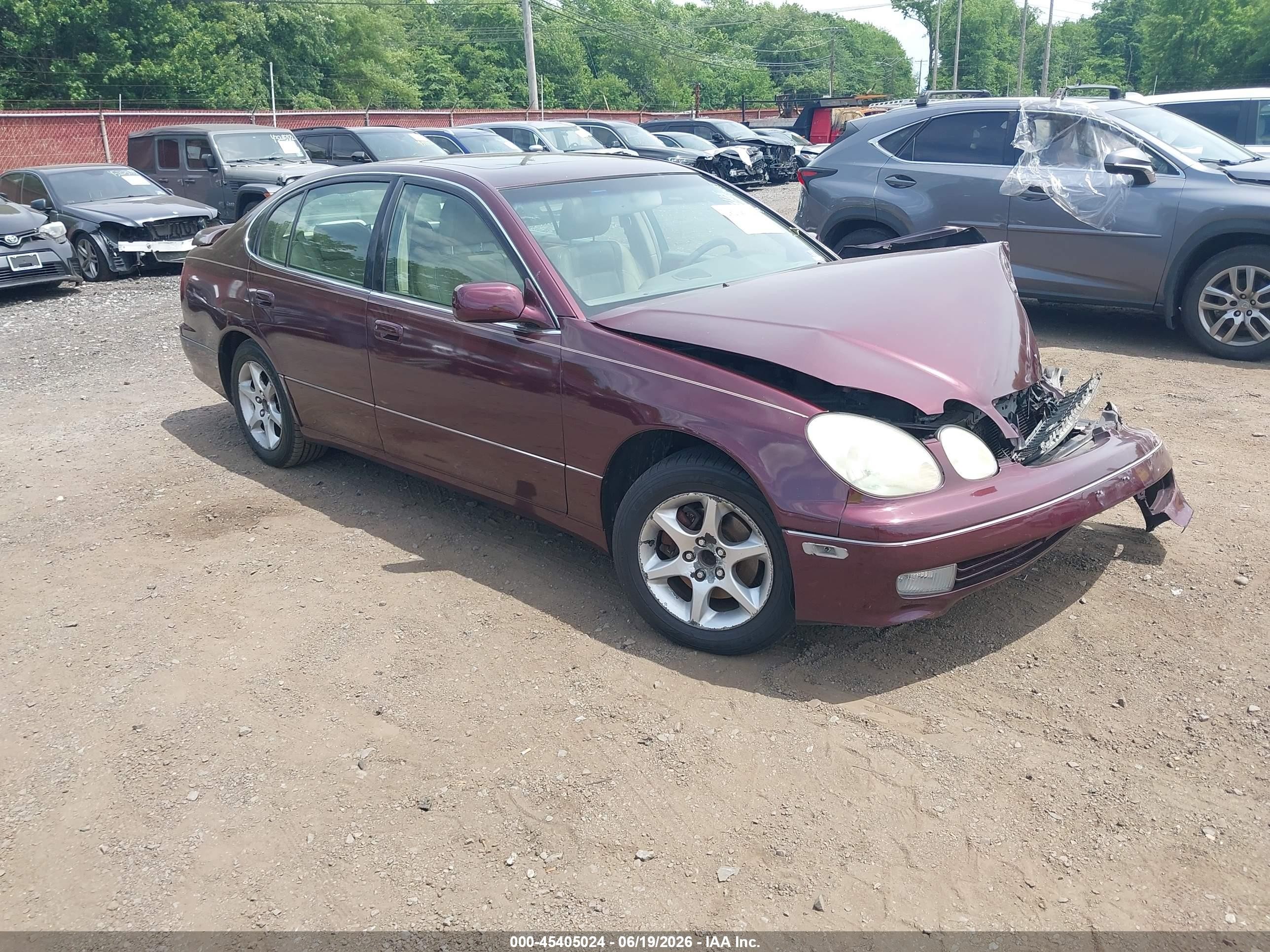 2004 Lexus GS 300, VIN JT8BD69S640202088 — Перед