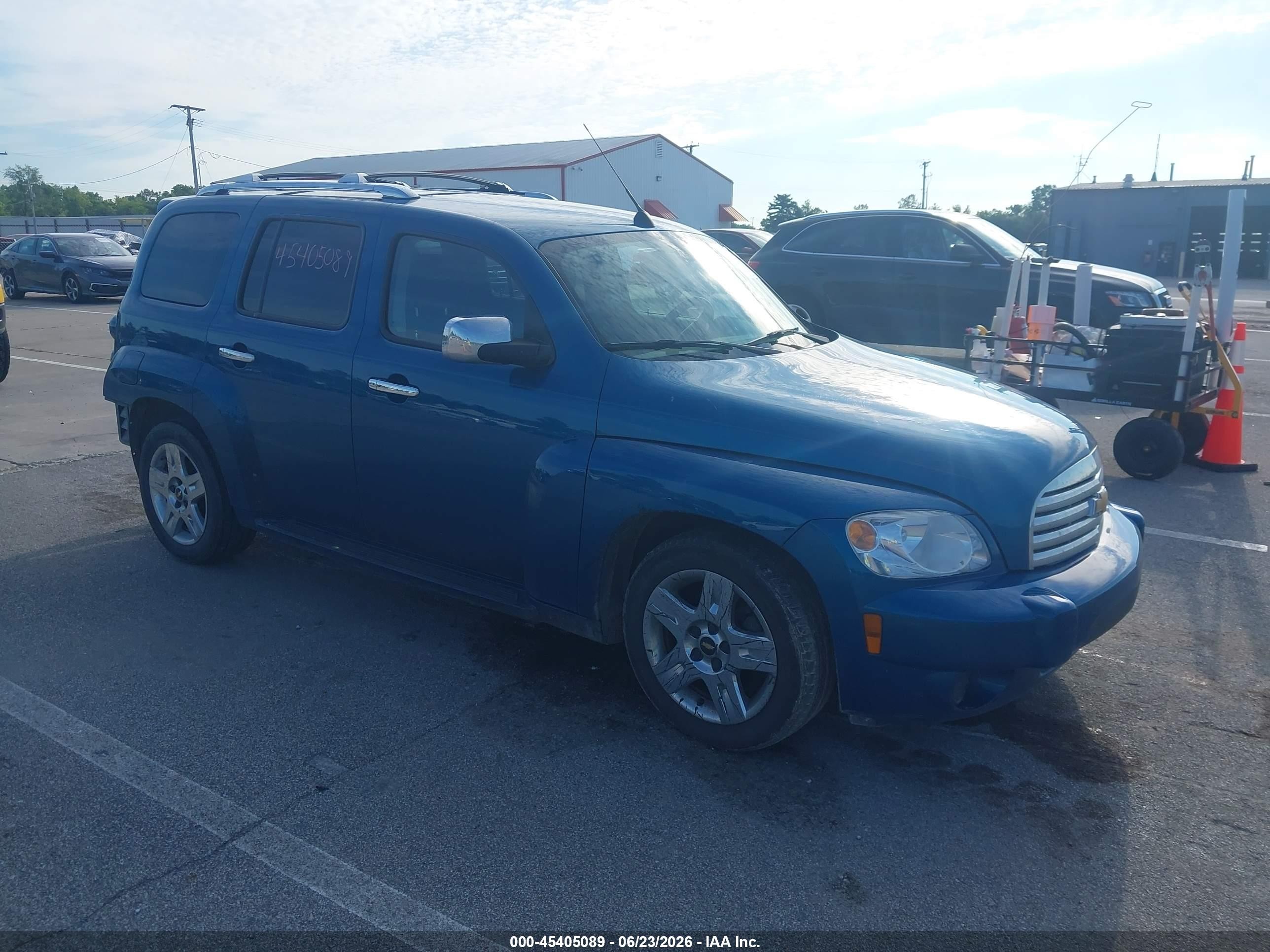 2010 Chevrolet HHR 1LT, VIN 3GNBABDB1AS548538 — Rear end