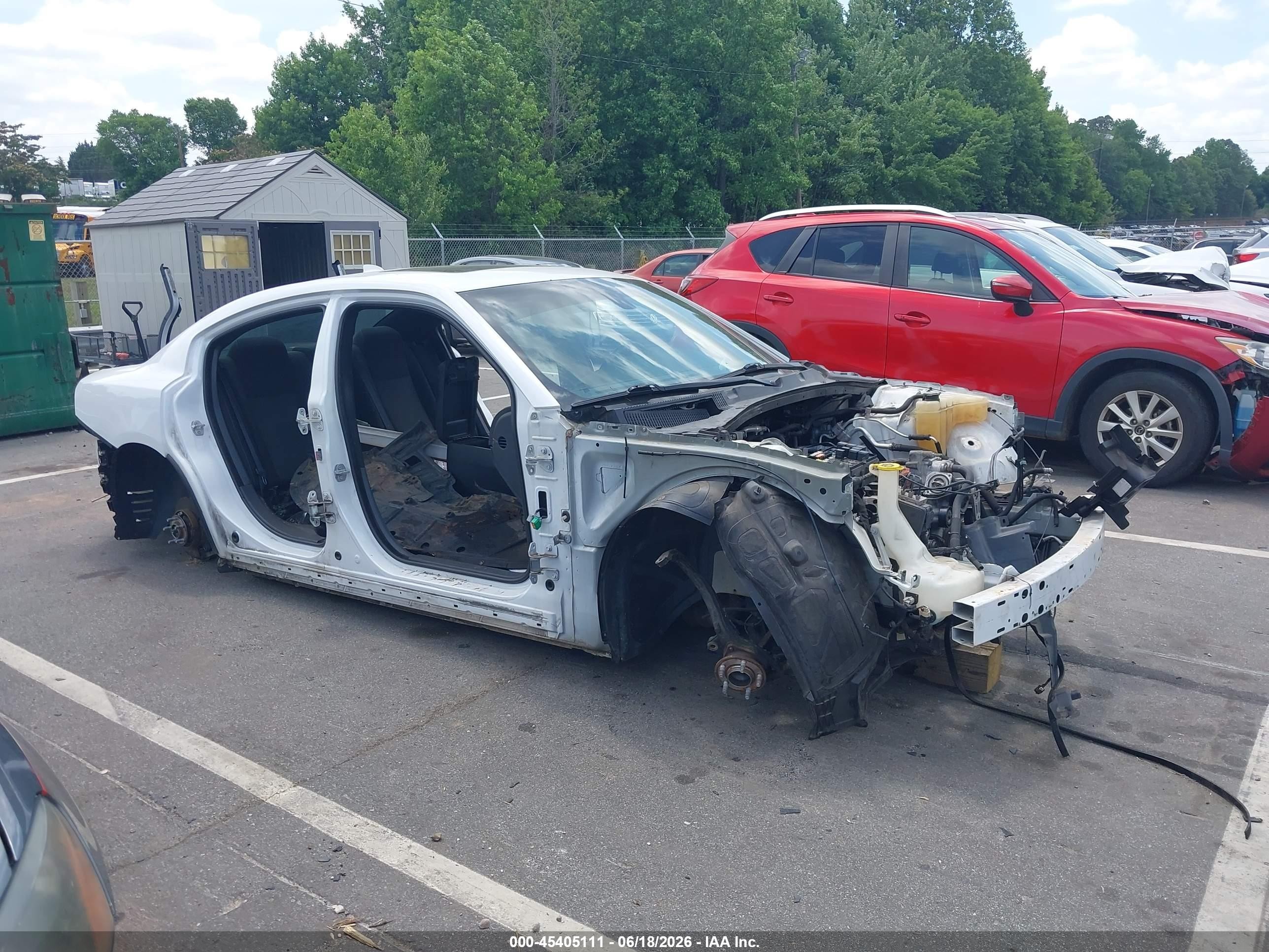 2018 Dodge Charger R/T Scat Pack, VIN 2C3CDXGJ1JH230561 — Theft recovery