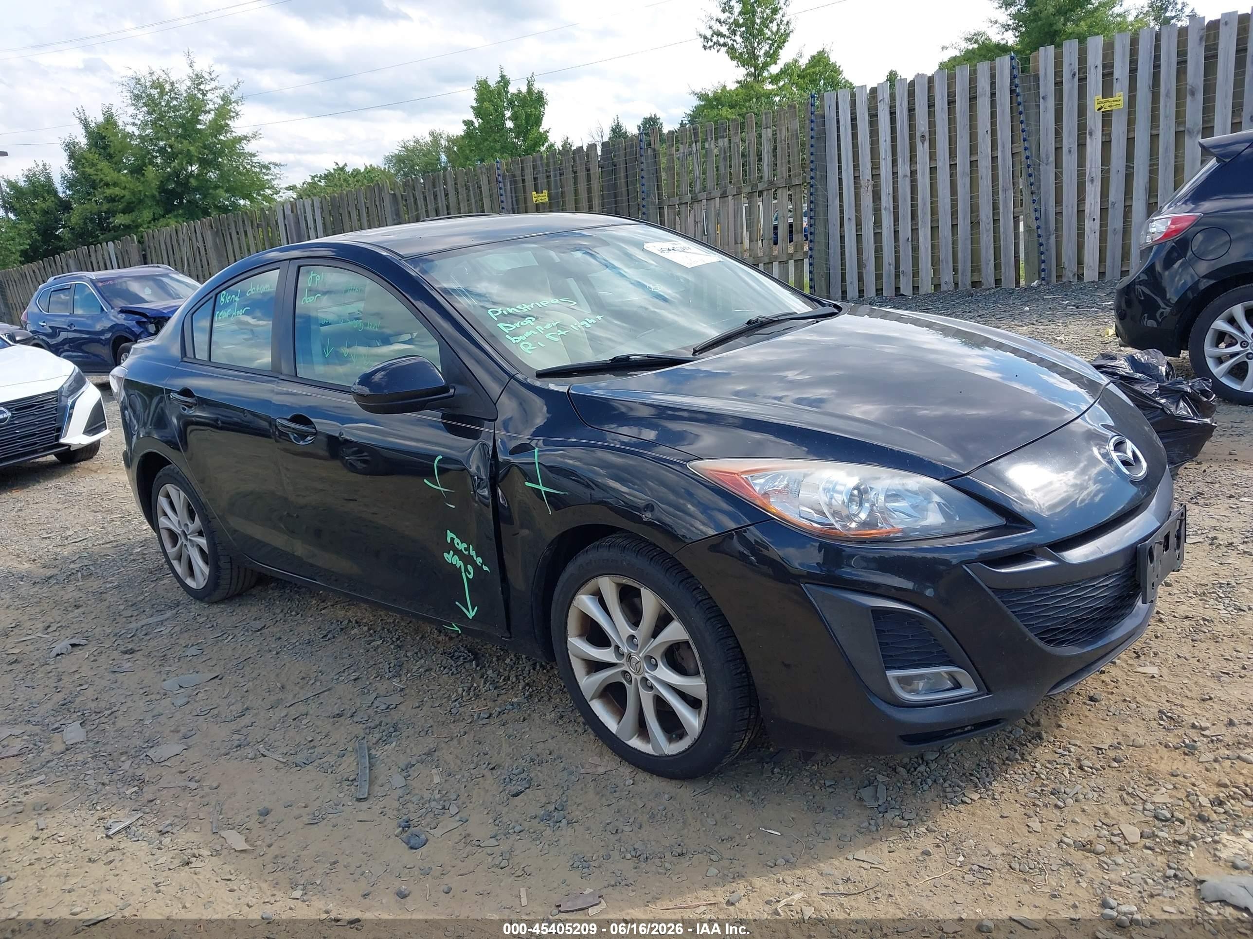 2010 Mazda 3 S Sport, VIN JM1BL1S62A1265702 — Not stated