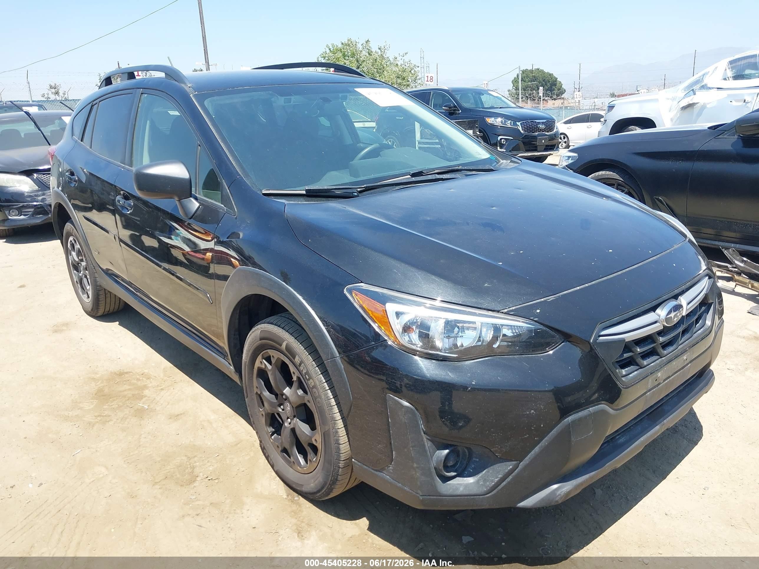 2021 Subaru Crosstrek, VIN JF2GTABC6M8300962 — Hail