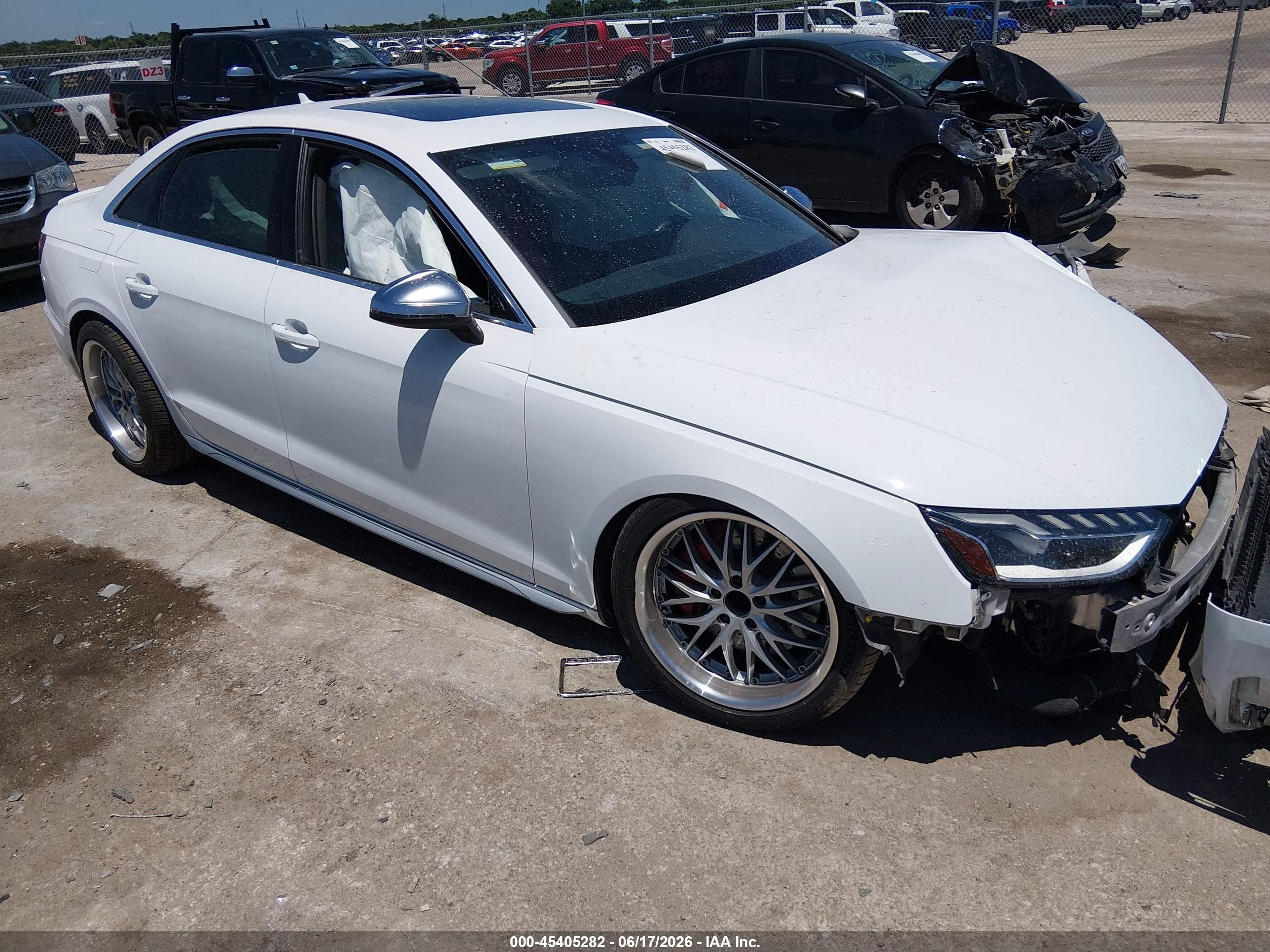 2020 Audi S4 Premium Plus, VIN WAUB4AF49LA022409 — Front end