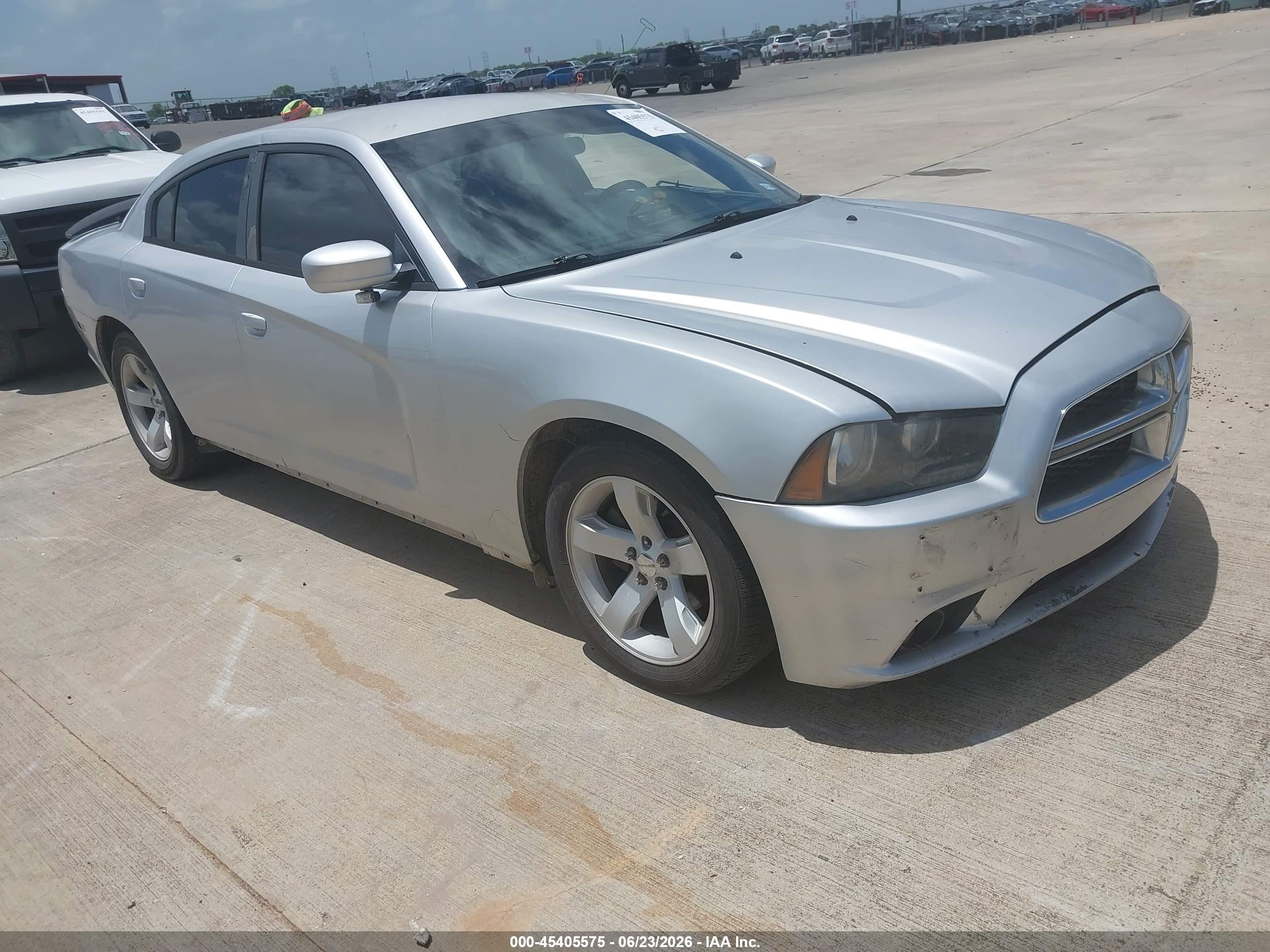 2012 Dodge Charger SE, VIN 2C3CDXBG7CH212063 — Repossession