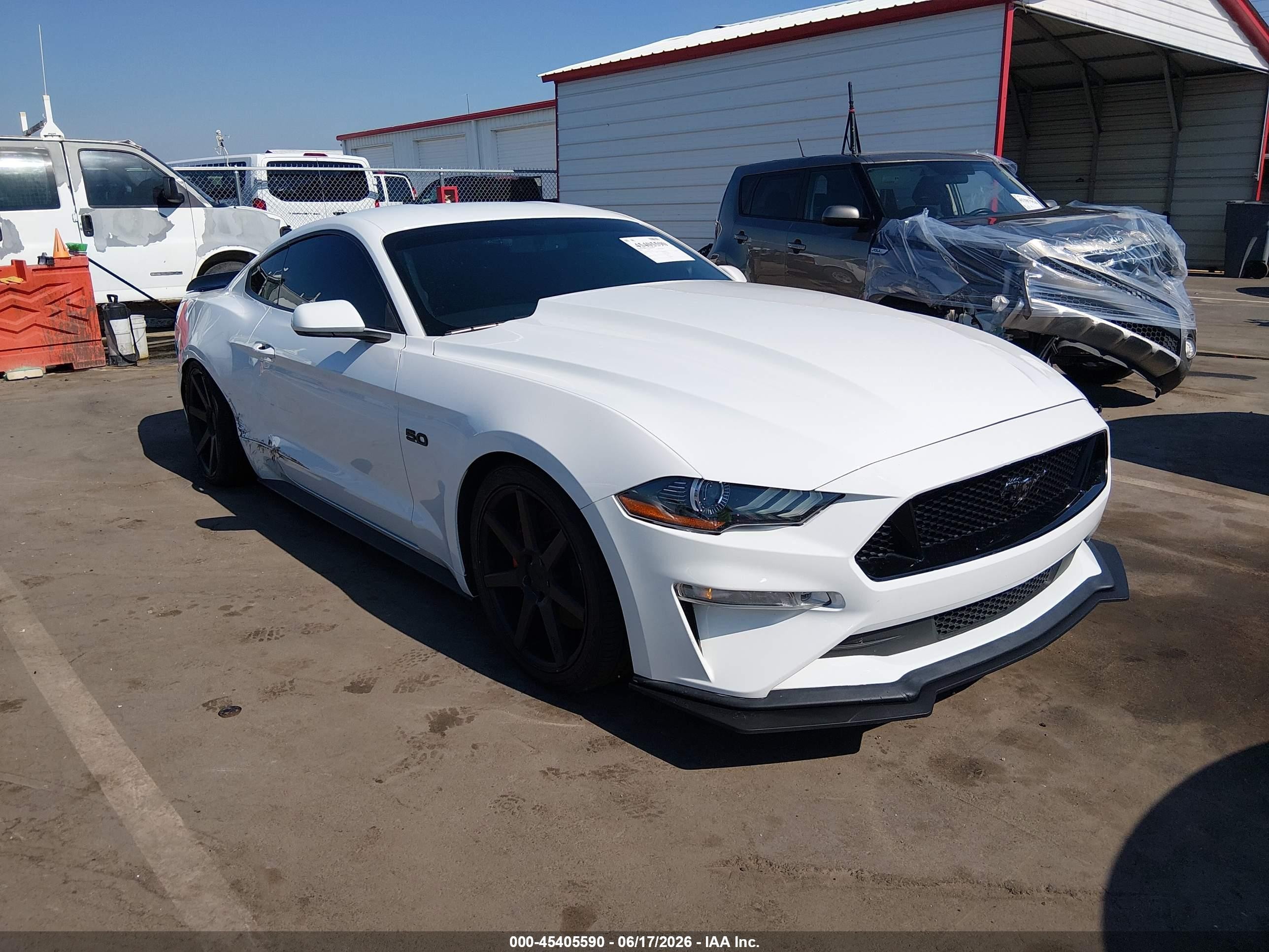 2019 Ford Mustang GT, VIN 1FA6P8CF5K5120103 — Rear end