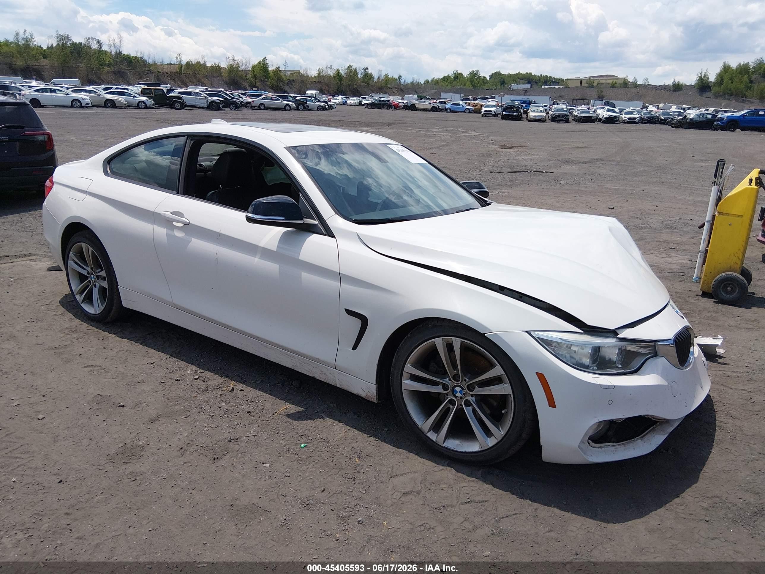 2015 BMW 4 Series 428i xDrive, VIN WBA3N5C53FK197937 — Front end
