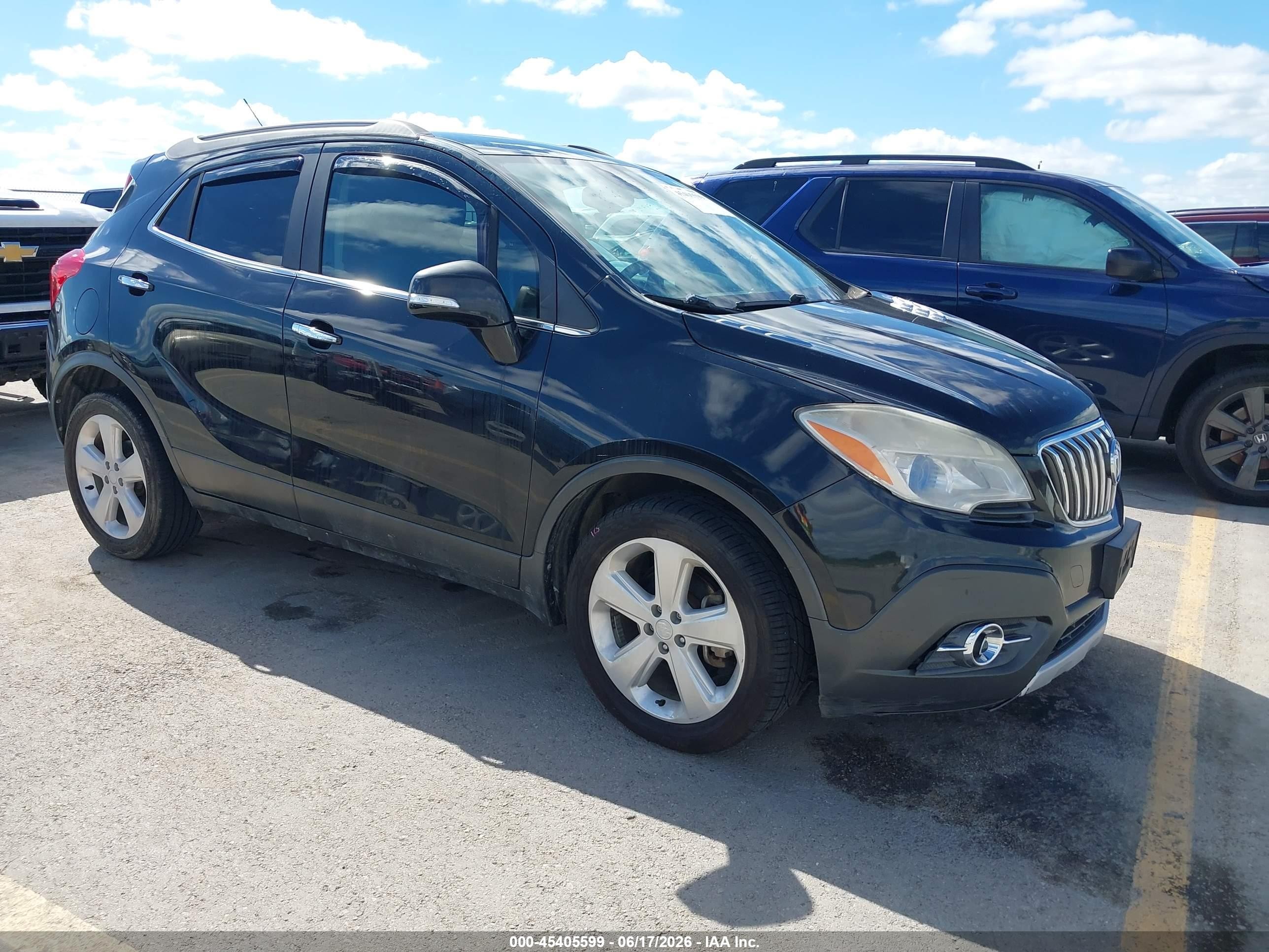 2016 Buick Encore Convenience, VIN KL4CJBSBXGB660155 — Theft recovery