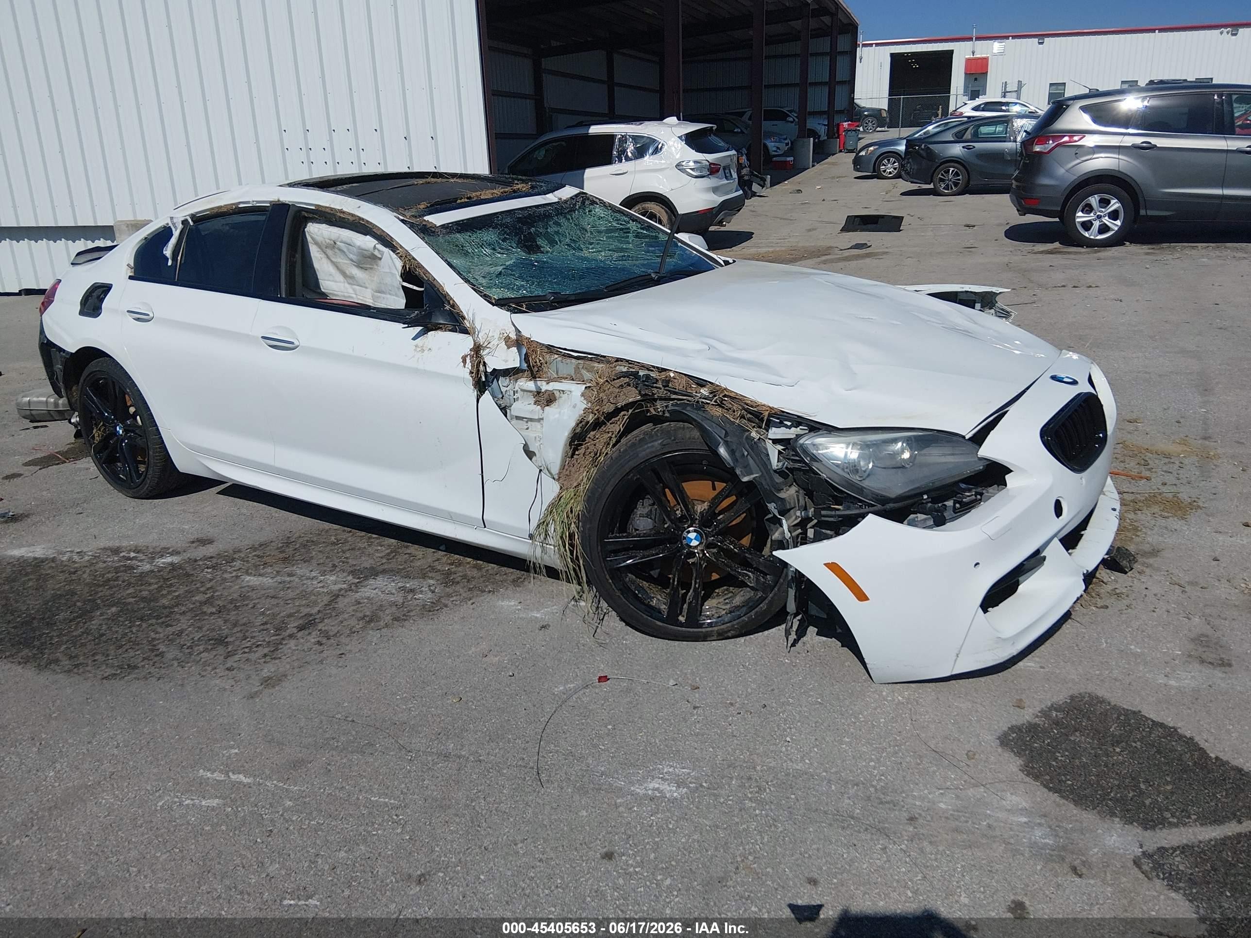 2015 BMW 6 Series 650i, VIN WBA6B2C57FGB99328 — Front end