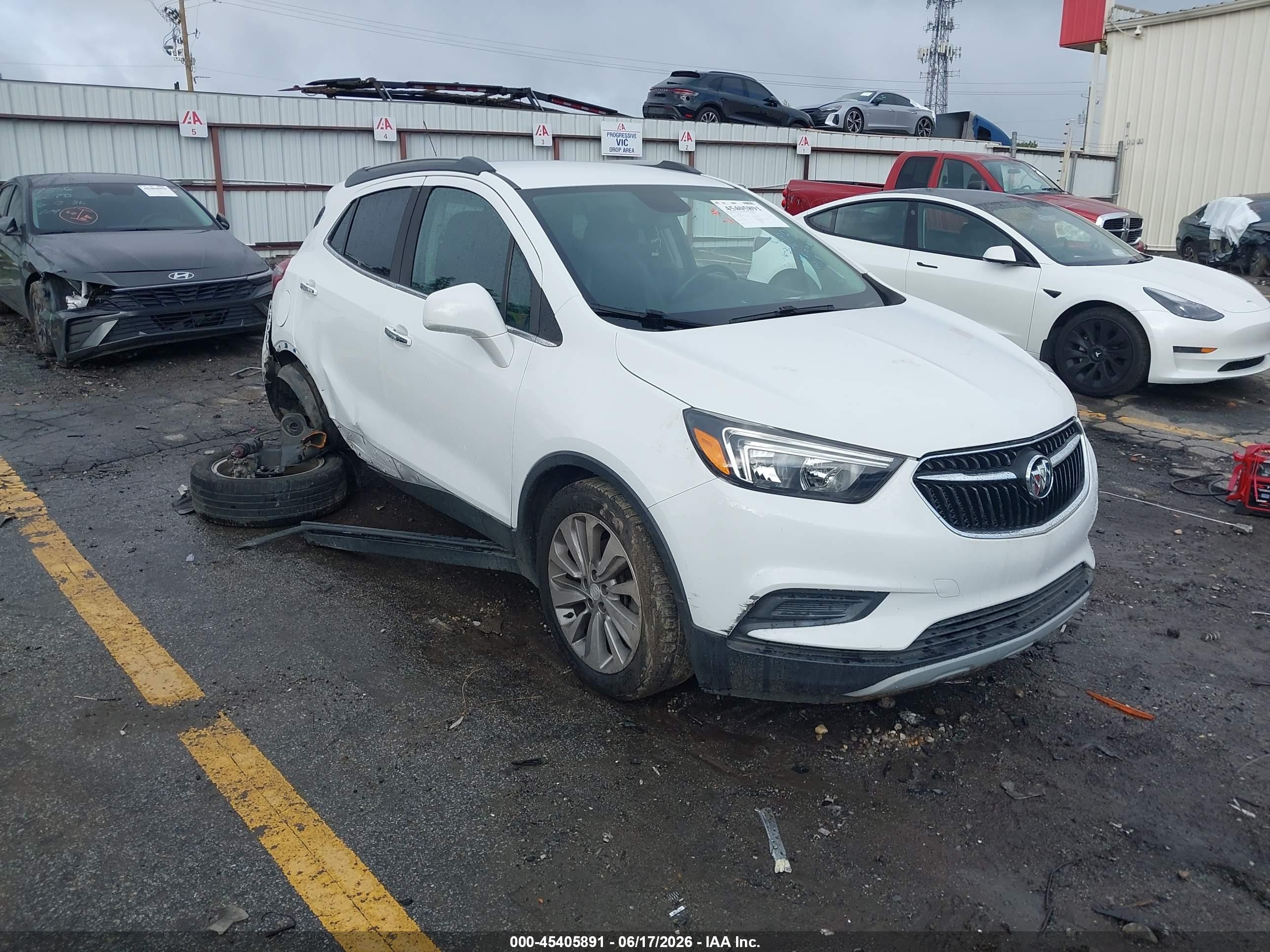 2020 Buick Encore Preferred, VIN KL4CJASB8LB012883 — Rear end