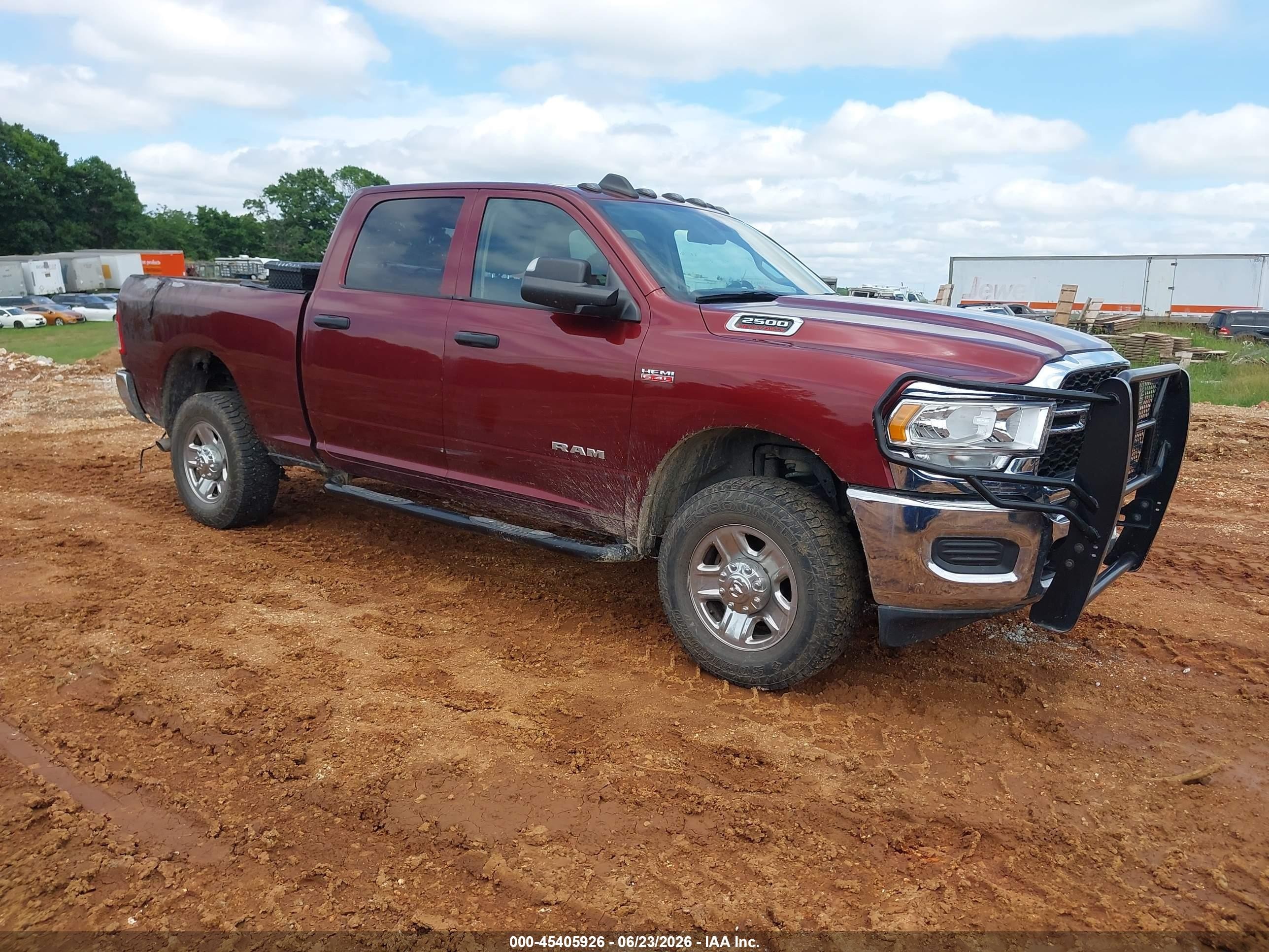 2020 Ram 2500 Tradesman, VIN 3C6UR5CJ3LG102148 — Burn
