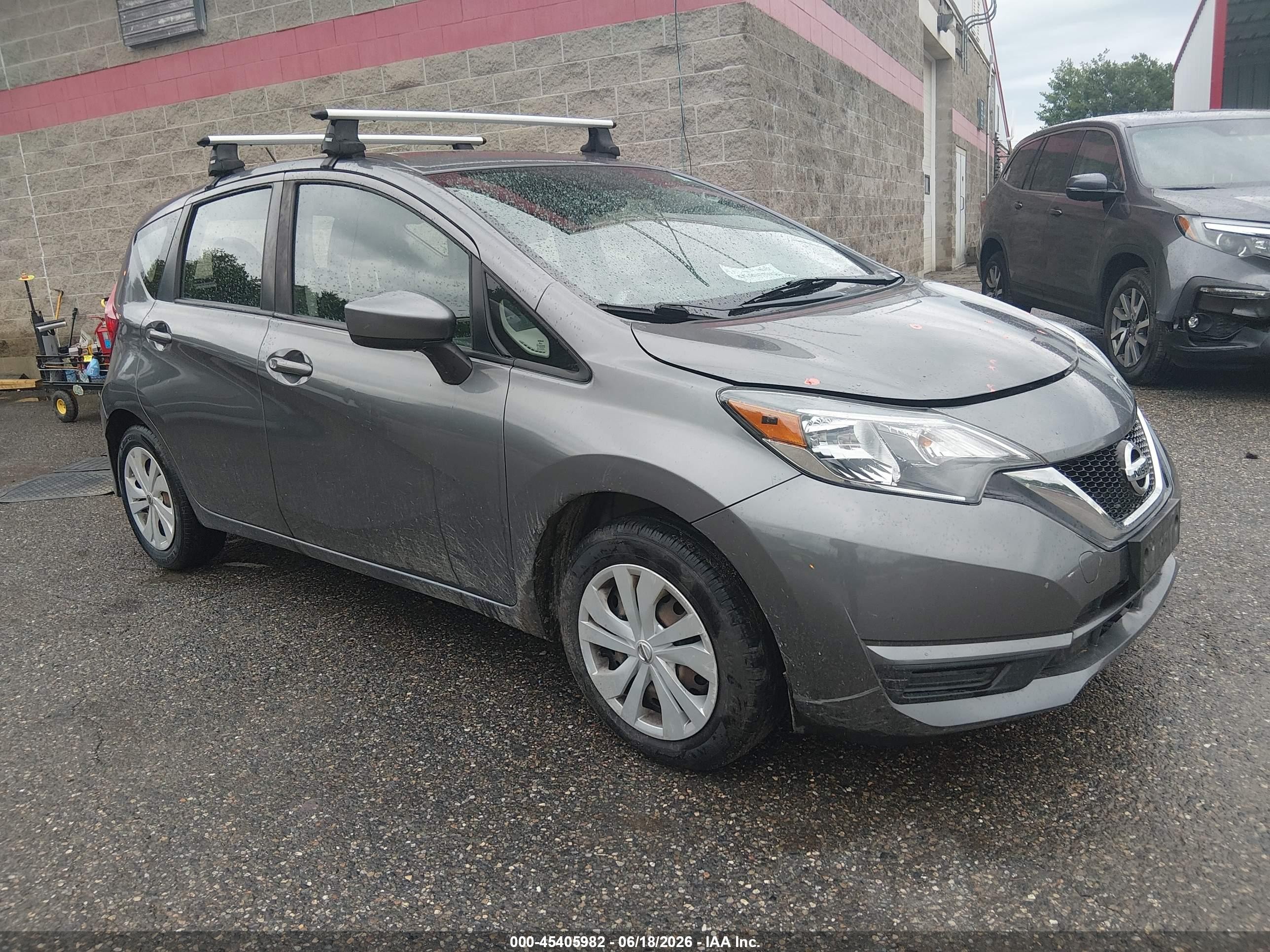 2017 Nissan Note SV, VIN 3N1CE2CP1HL367171 — Side