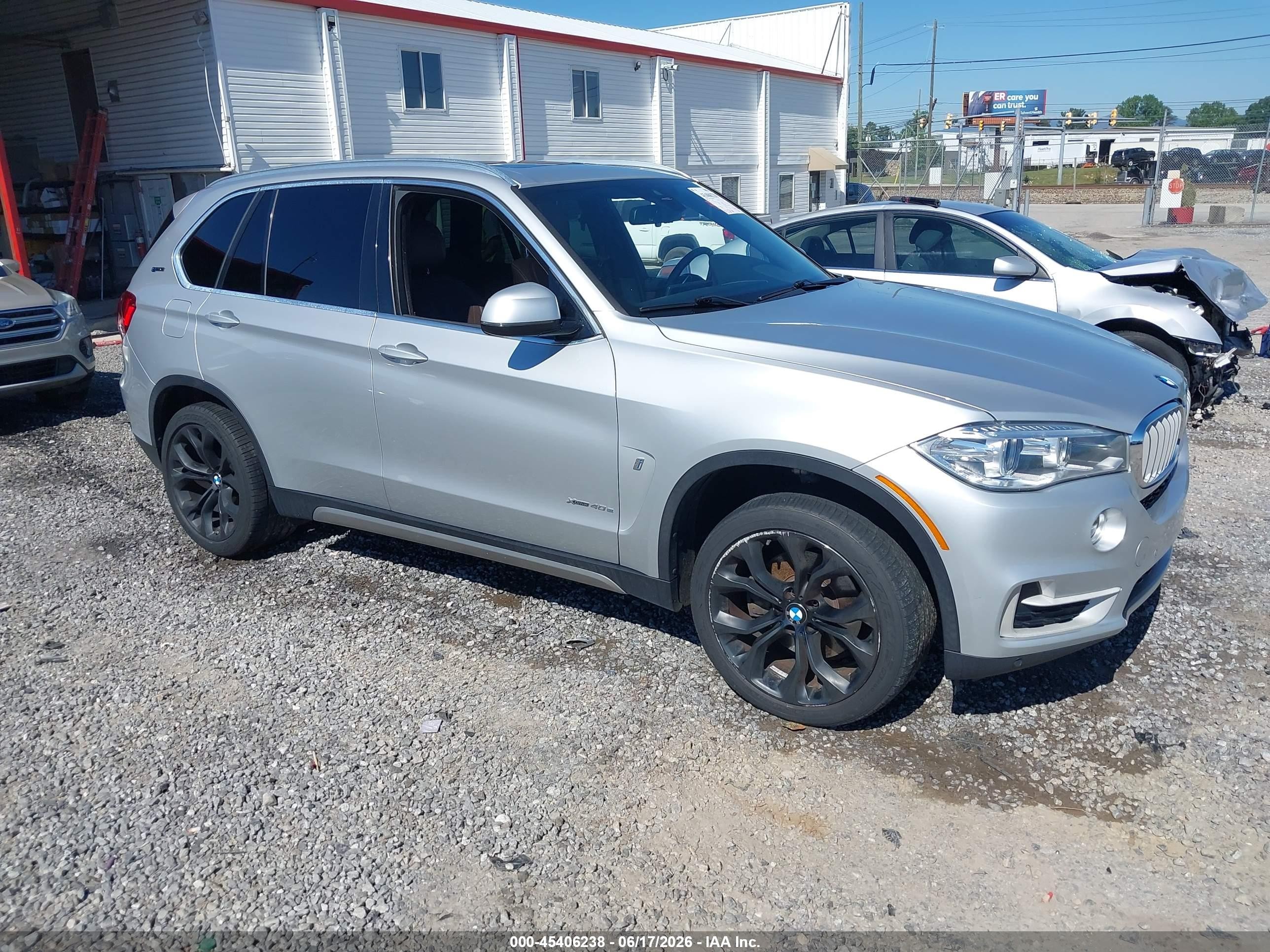2018 BMW X5 xDrive40e, VIN 5UXKT0C55J0V98836 — Water / flood