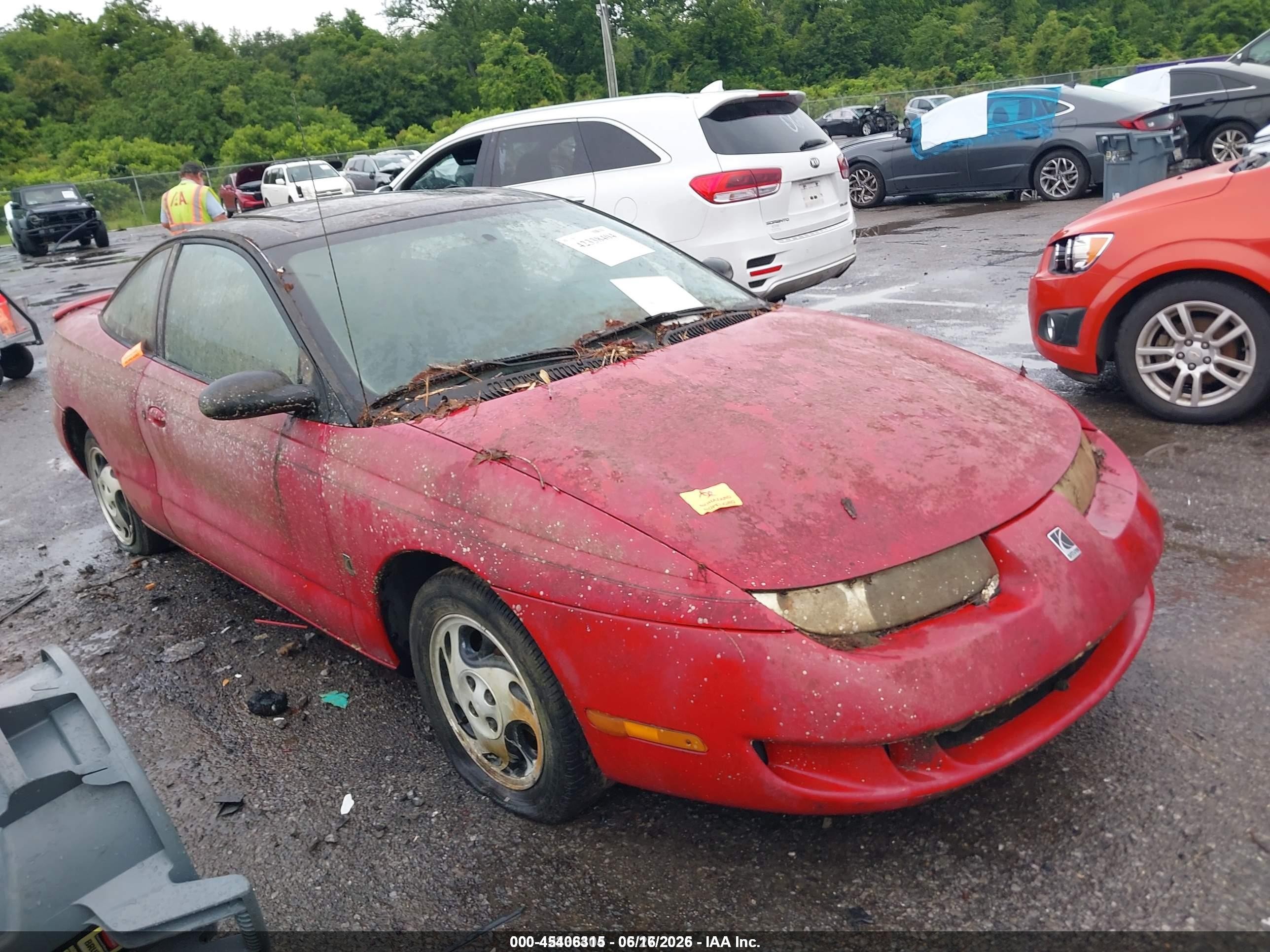 1998 Saturn SC, VIN 1G8ZG1274WZ287103 — Пресная вода