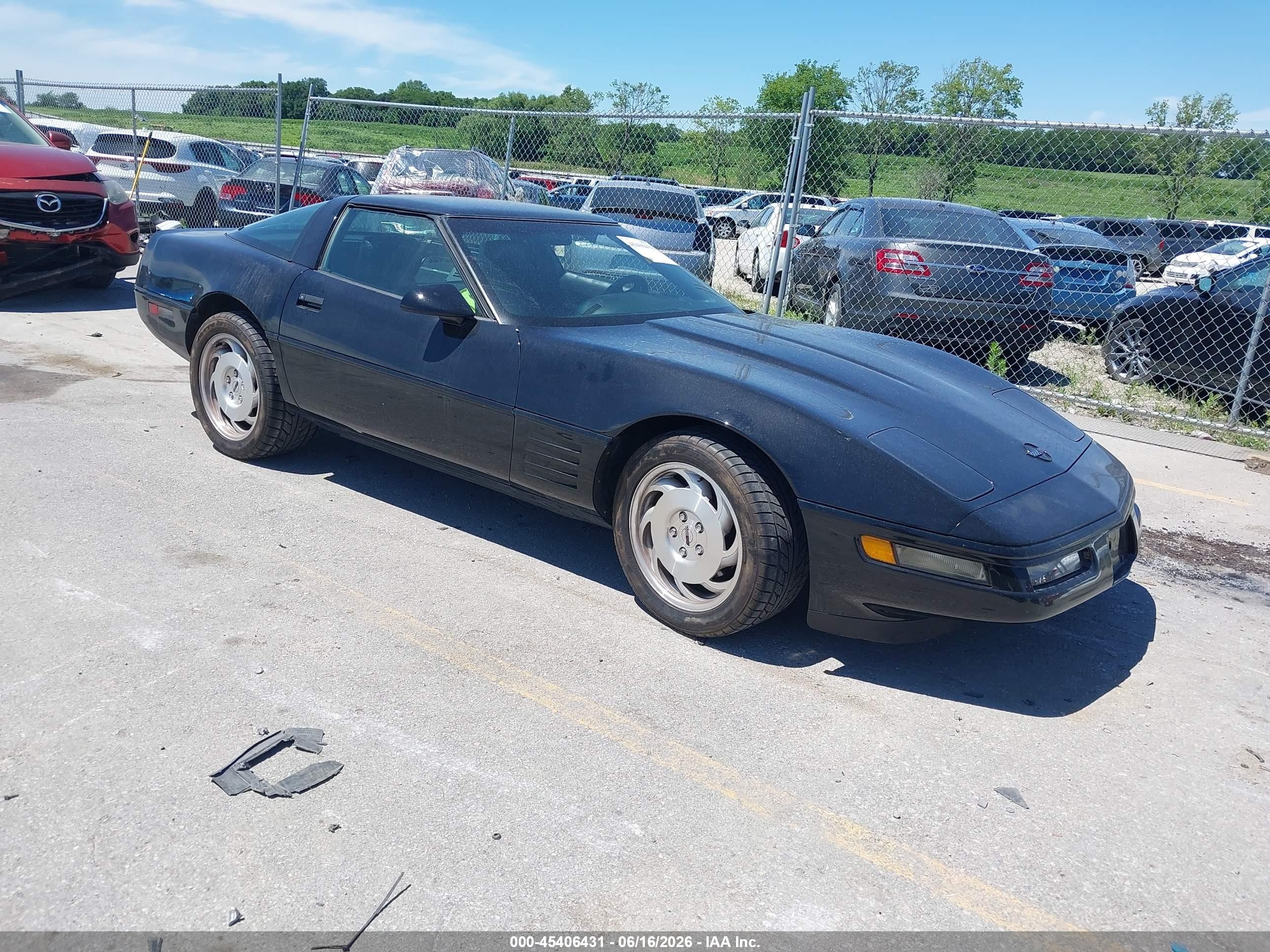 1993 Chevrolet Corvette, VIN 1G1YY23P4P5113309 — Normal wear