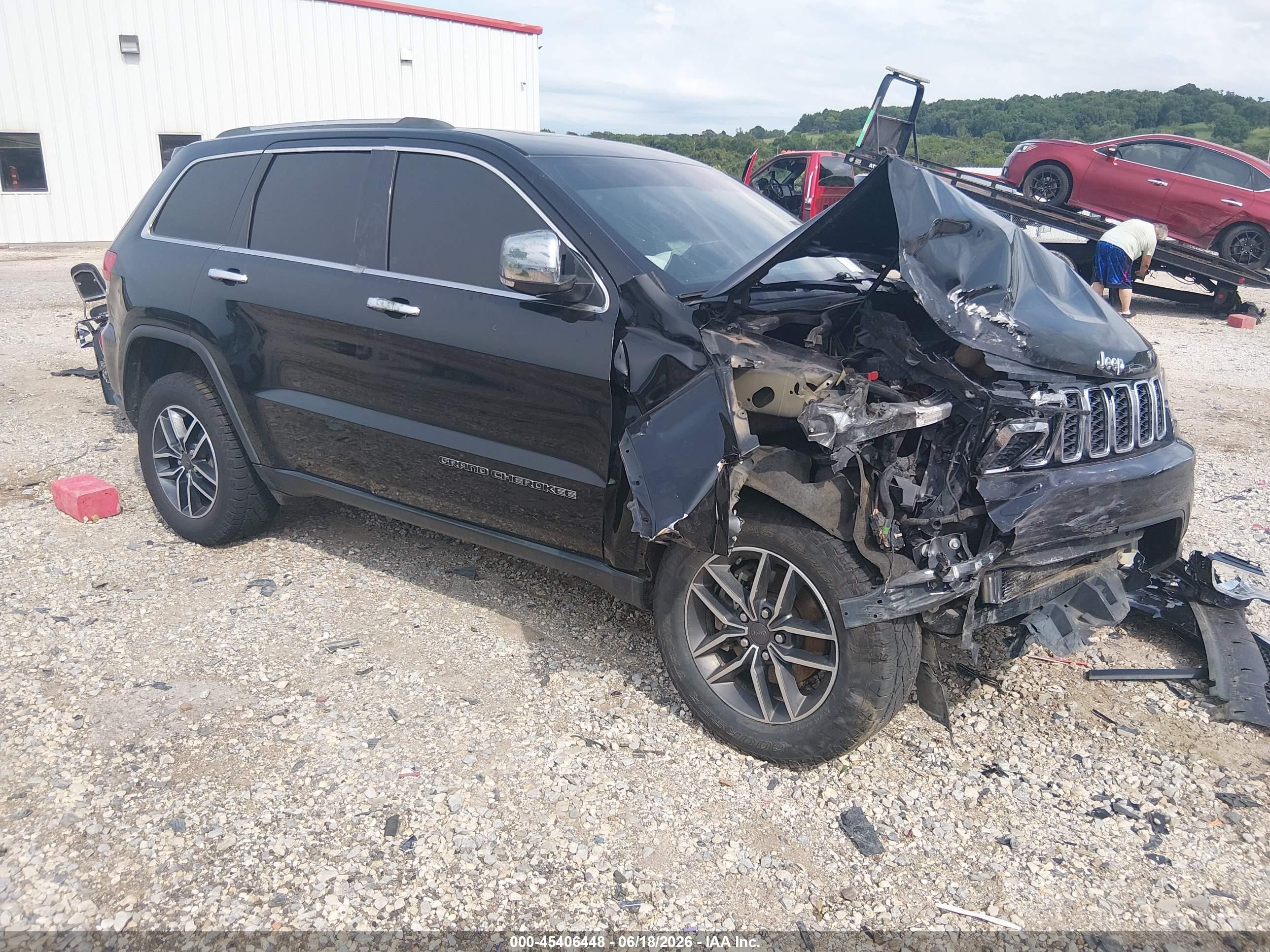 2019 Jeep Grand Cherokee Limited, VIN 1C4RJFBG0KC793514 — Front end