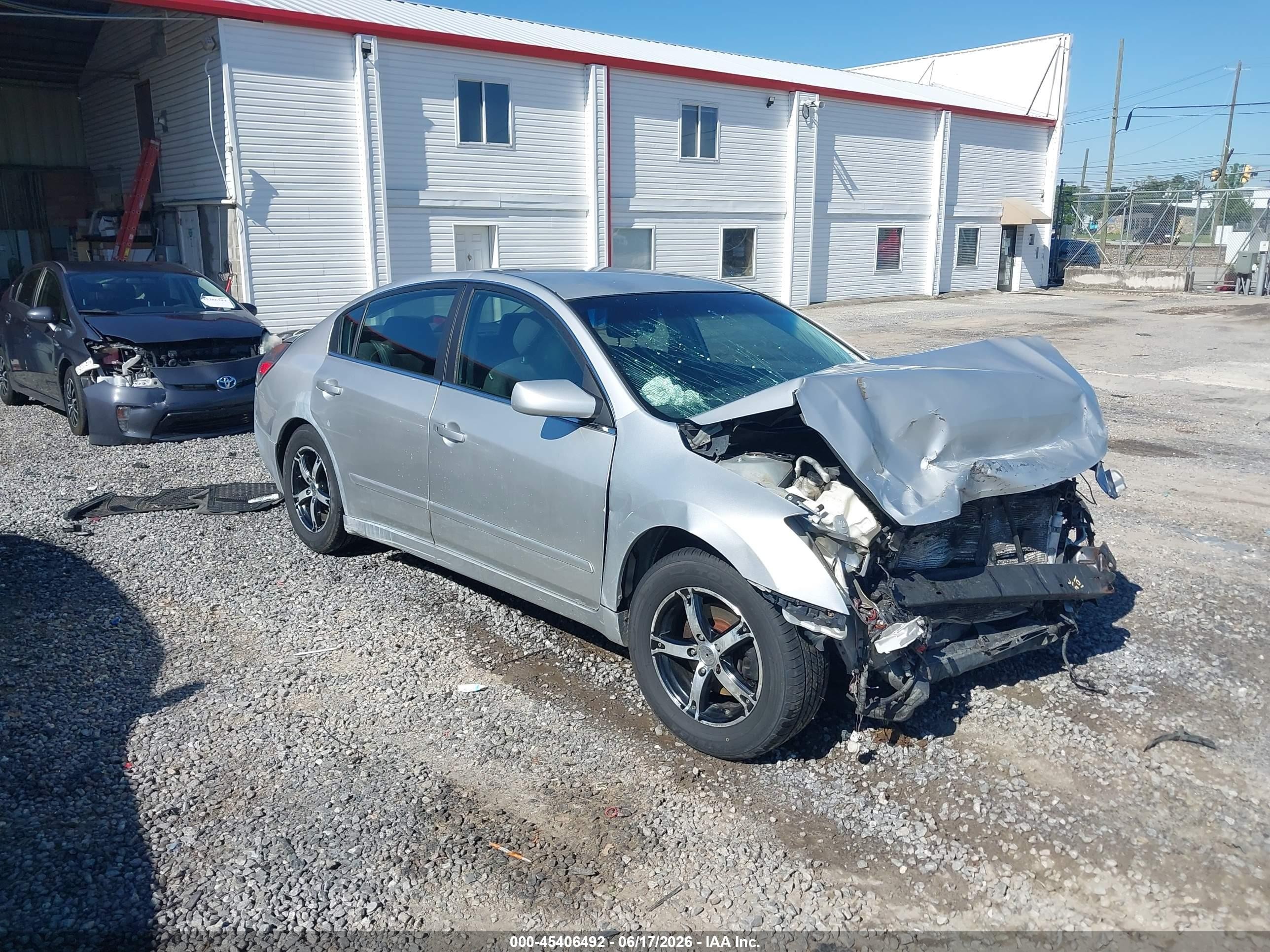 2012 Nissan Altima S, VIN 1N4AL2AP0CN518089 — Перед