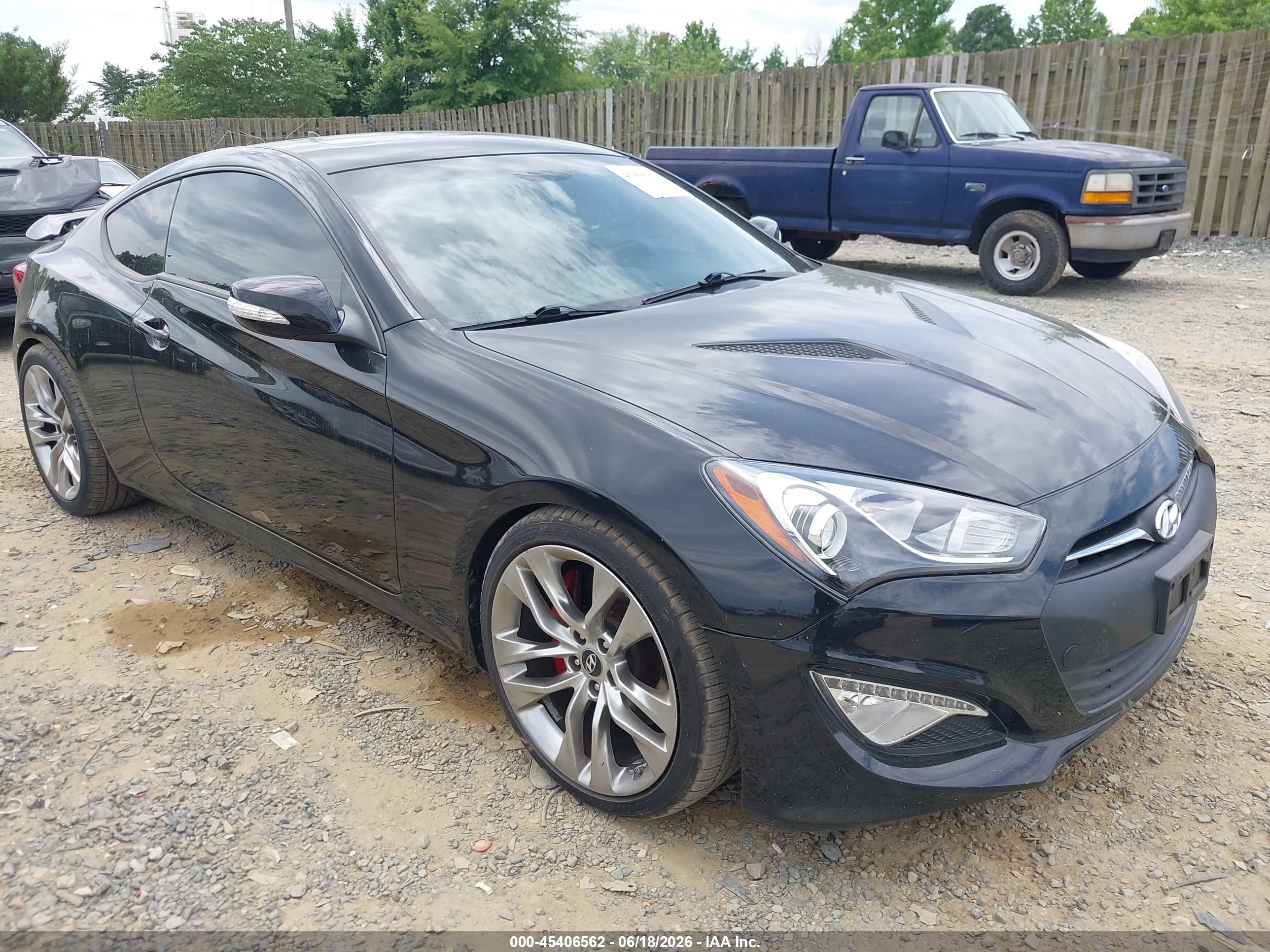 2015 Hyundai Genesis Coupe Ultimate, VIN KMHHU6KJ3FU123238 — Not stated